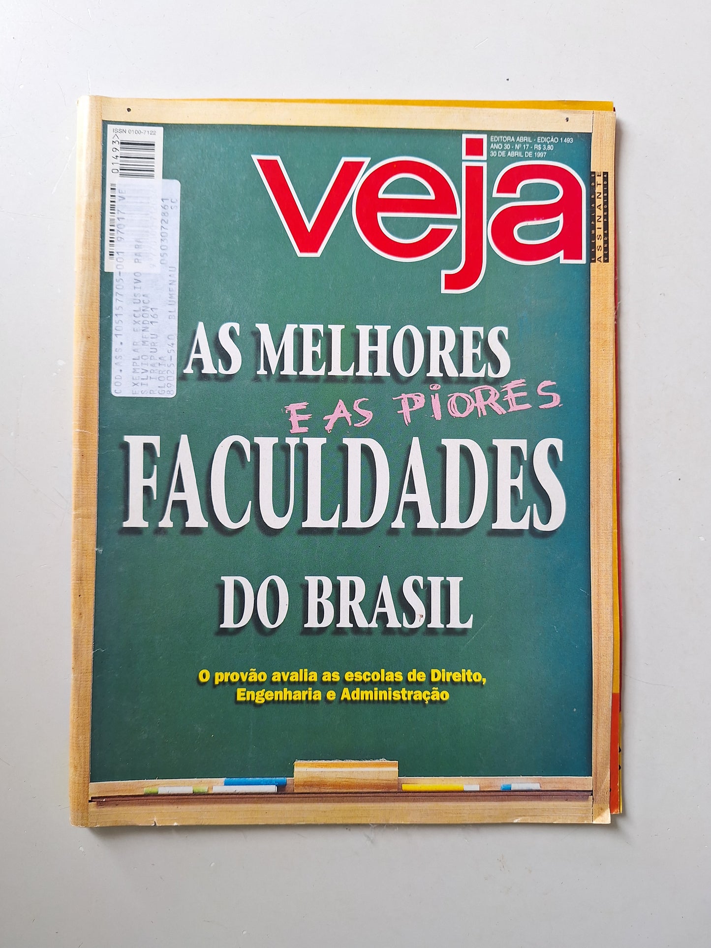 Revista Veja N° 1493