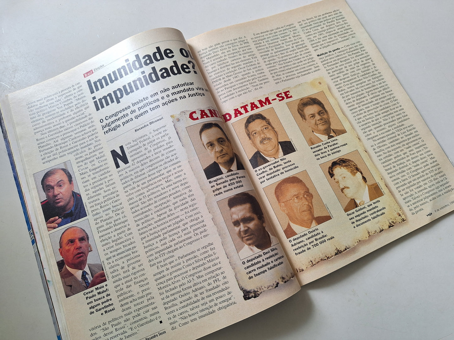 Revista Veja 1563 (1998)