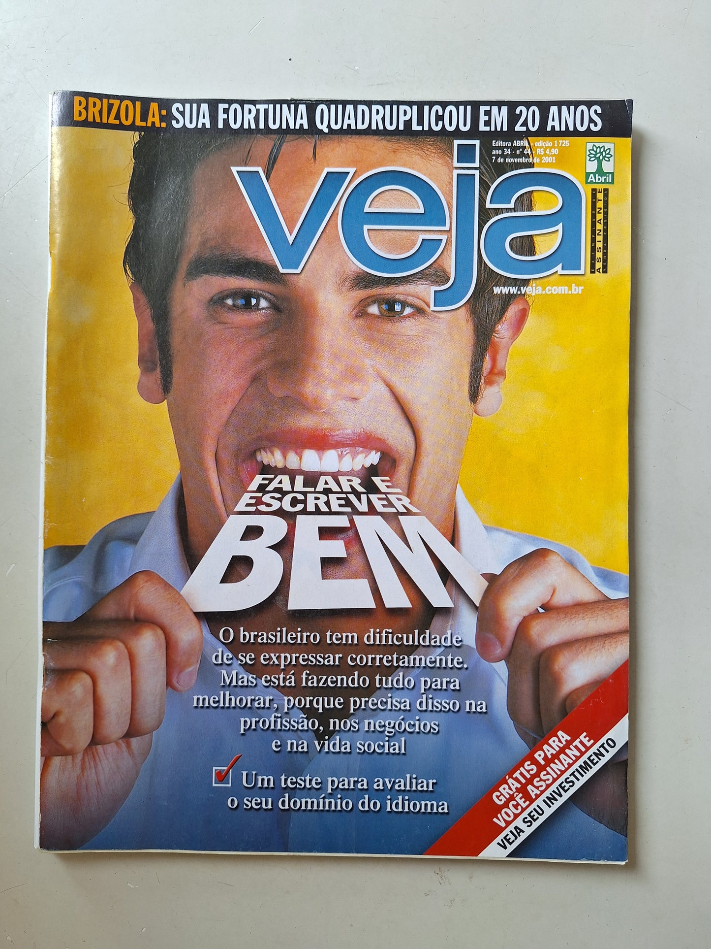 Revista Veja N° 1725 (2001)