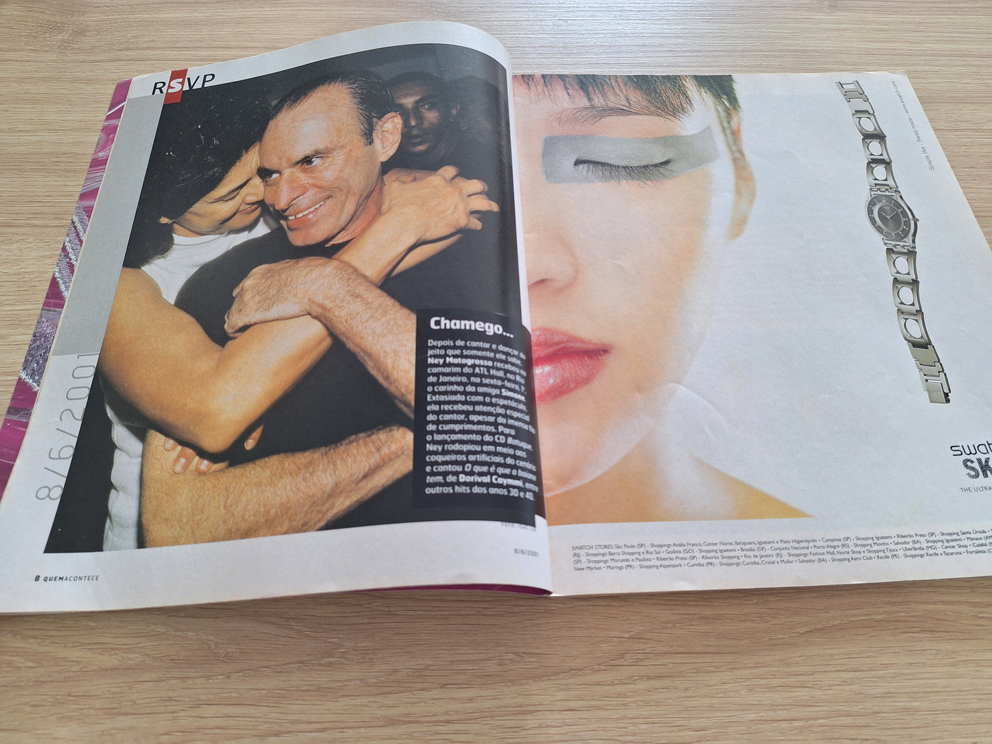 Revista Quem Acontece 39 (2001)