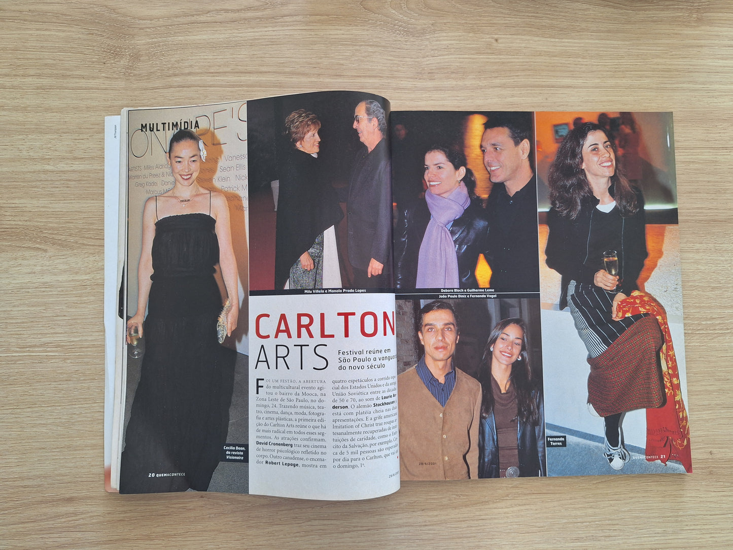 Revista Quem Acontece 42 (2001)