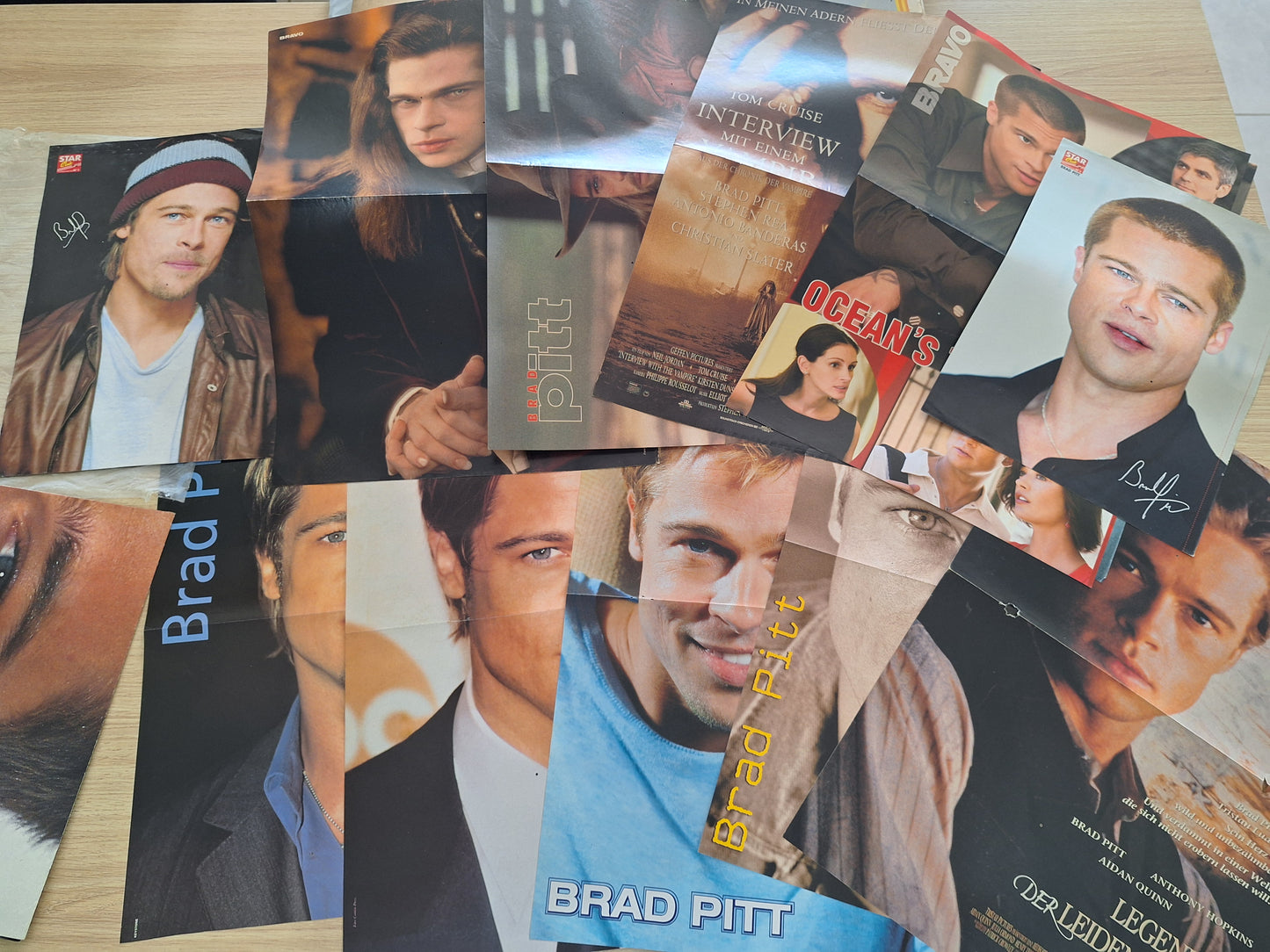 Brad Pitt - Material de revistas