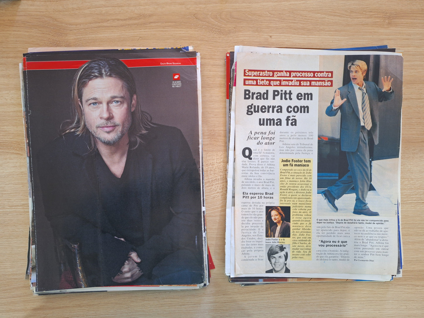 Brad Pitt - Material de revistas