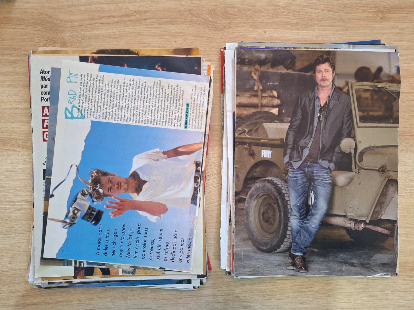 Brad Pitt - Material de revistas
