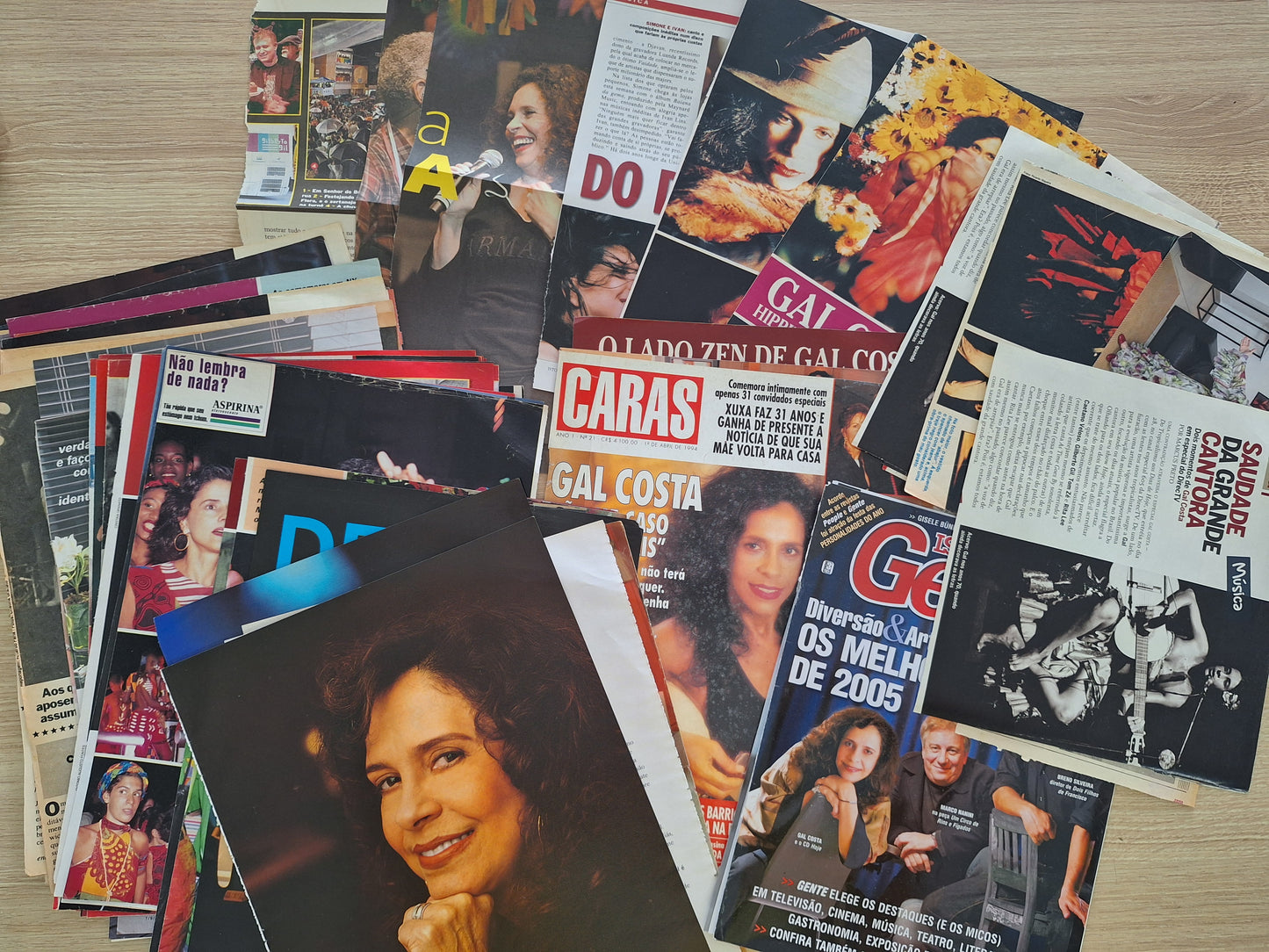 Gal Costa - Combo material de revistas