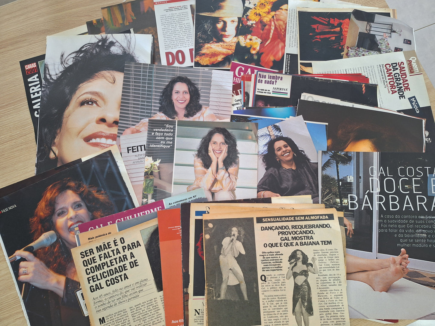 Gal Costa - Combo material de revistas
