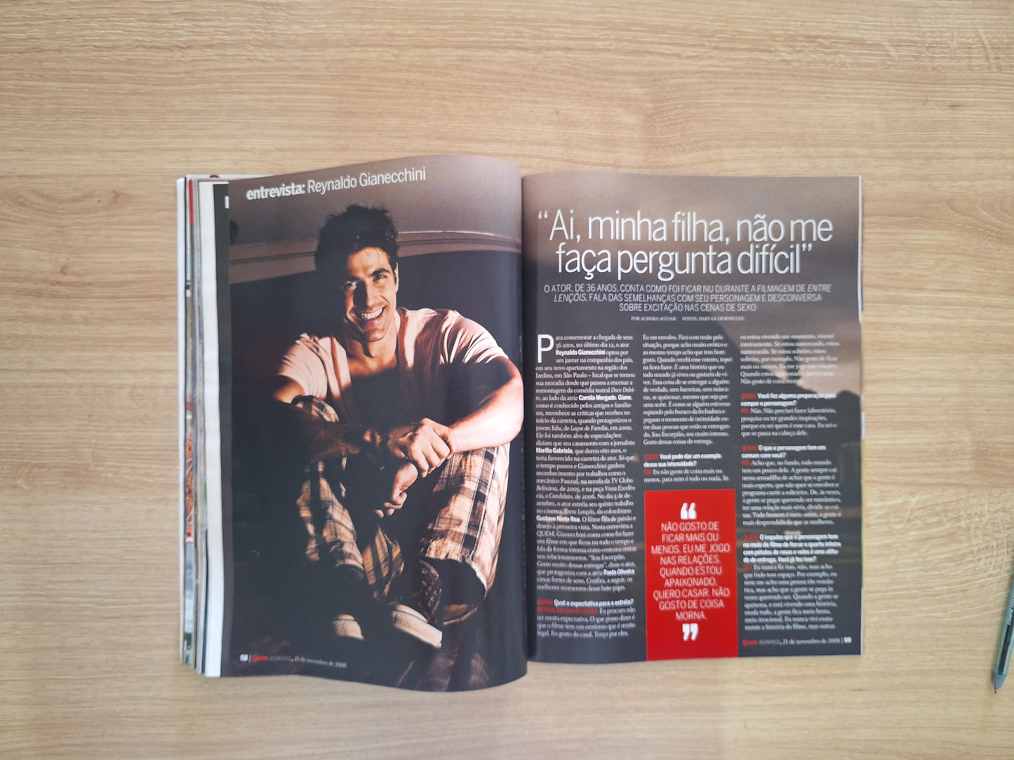 Revista Quem Acontece 428 (2008)