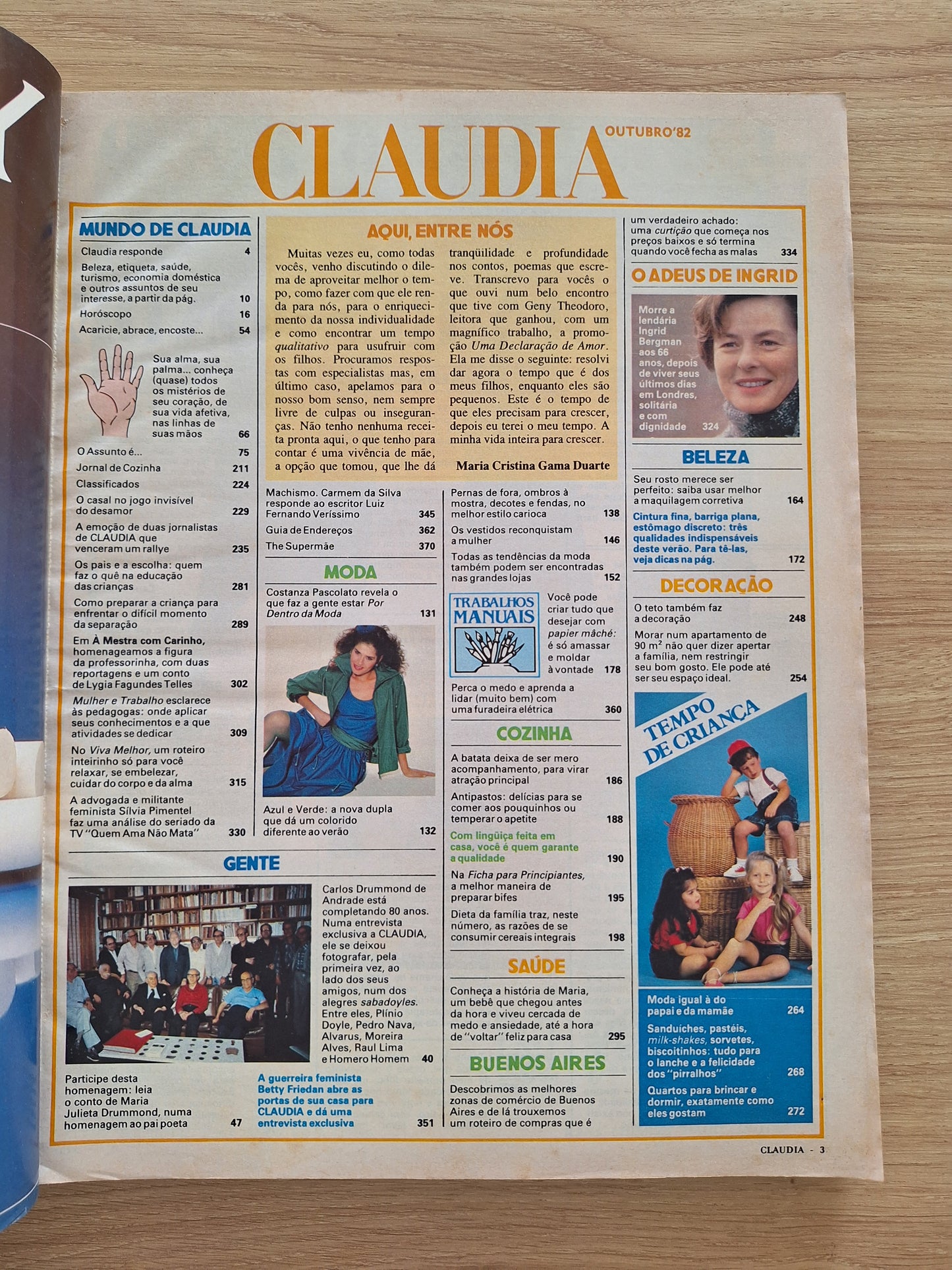 Revista Claudia 254 (1982)