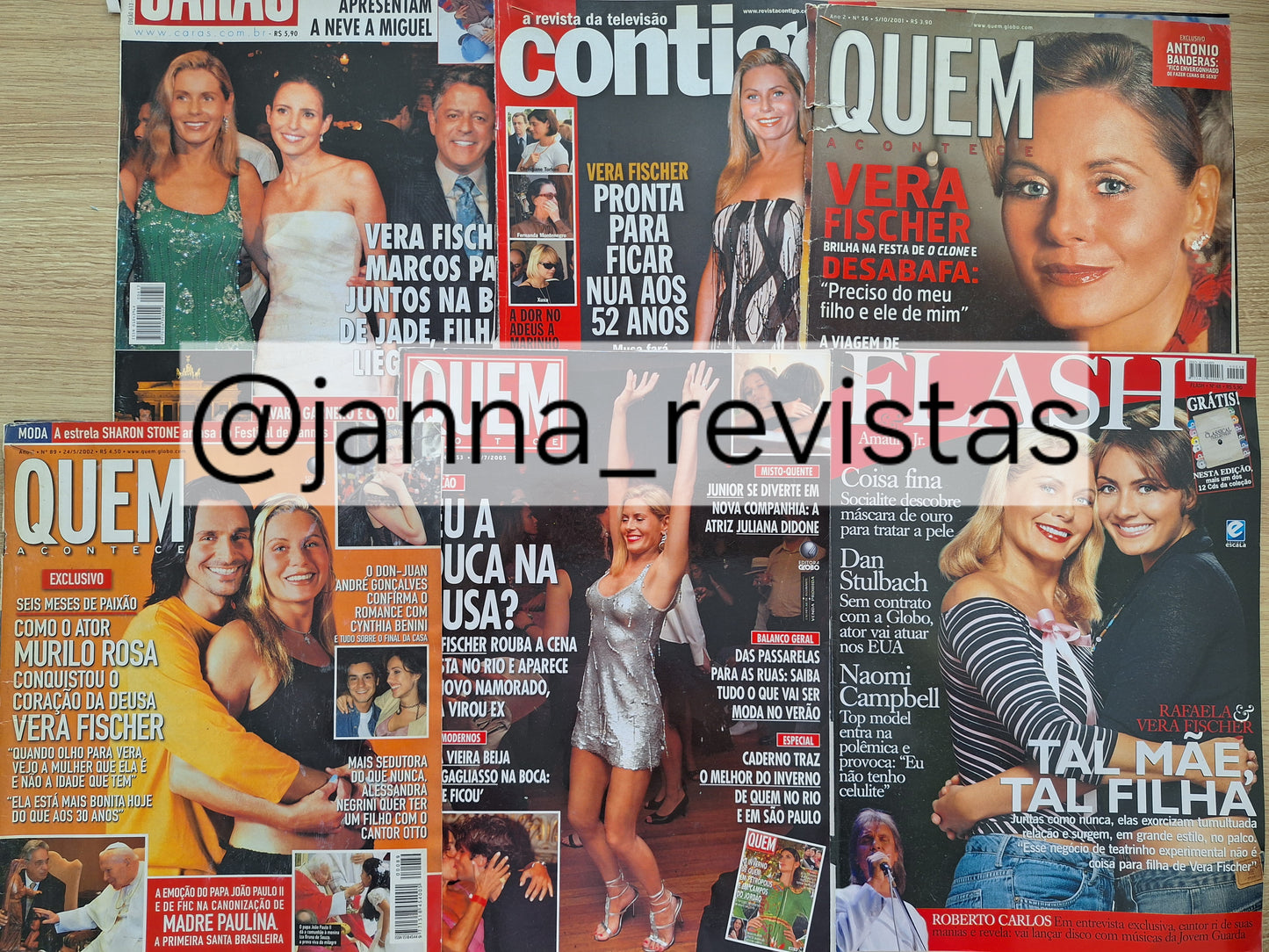 Vera Fischer - Capa+reportagem