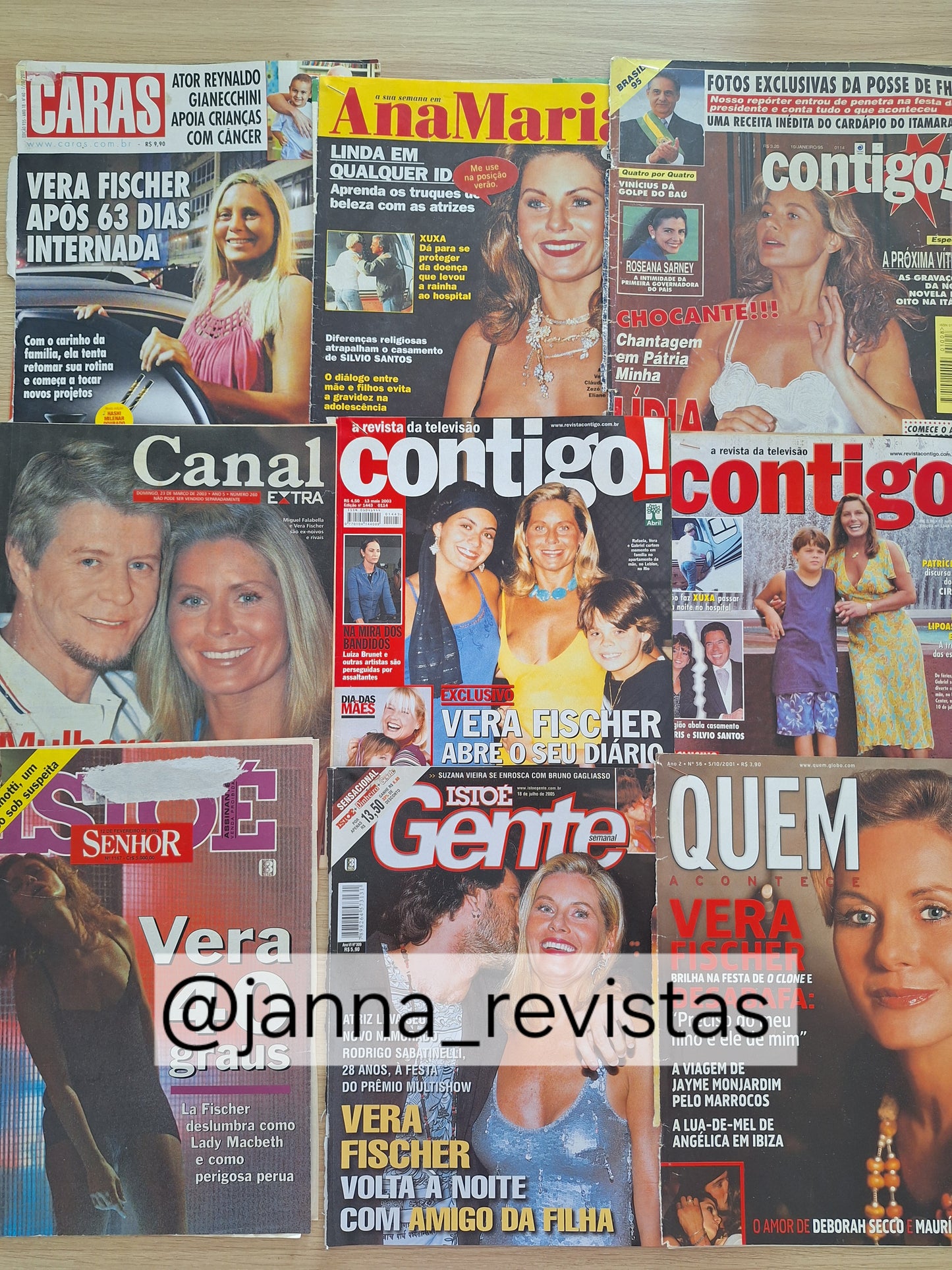 Vera Fischer - Capa+reportagem