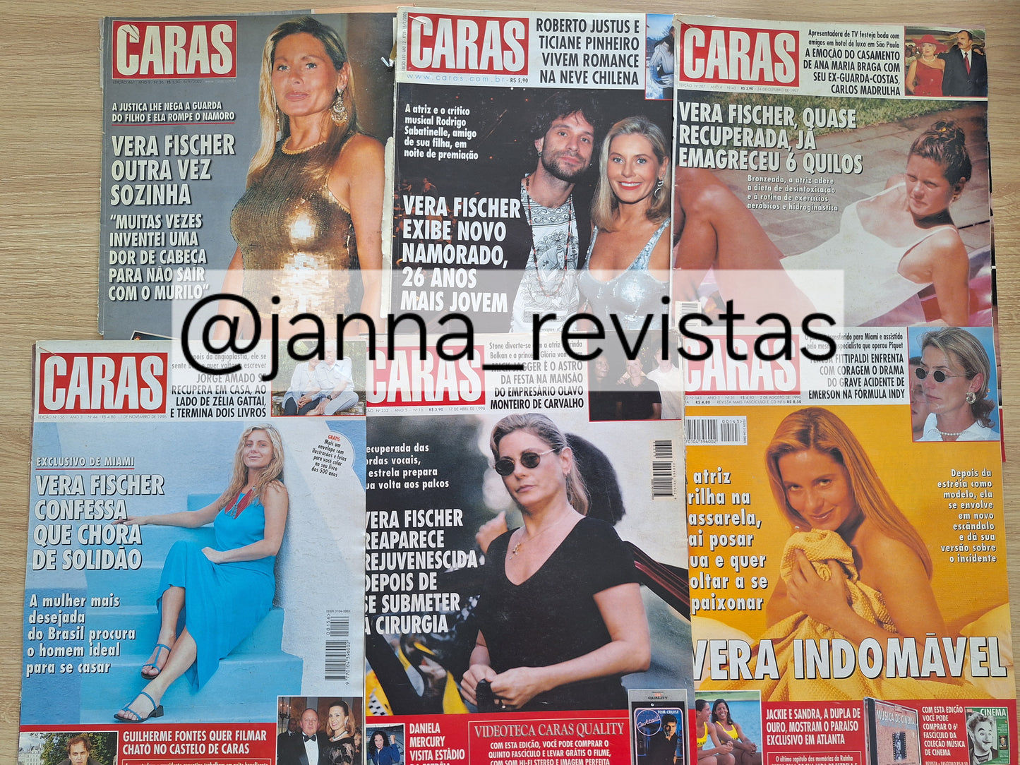 Vera Fischer - Capa+reportagem