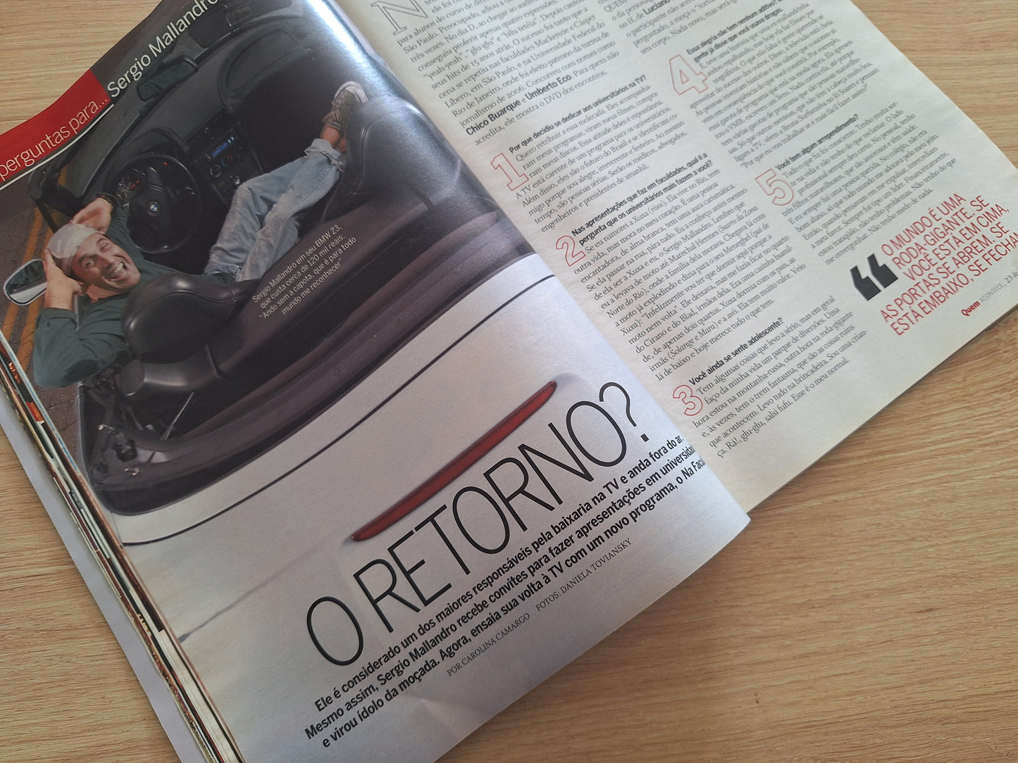 Revista Quem Acontece 337 (2007)