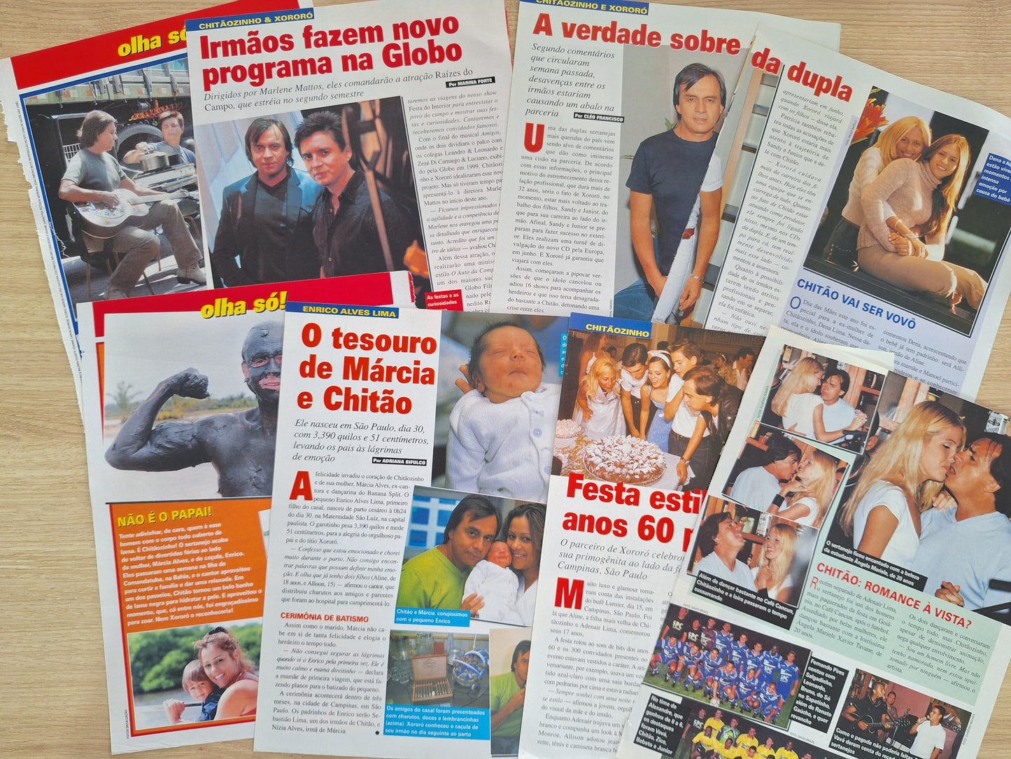 Chitãozinho e Xororó - Material de Revista