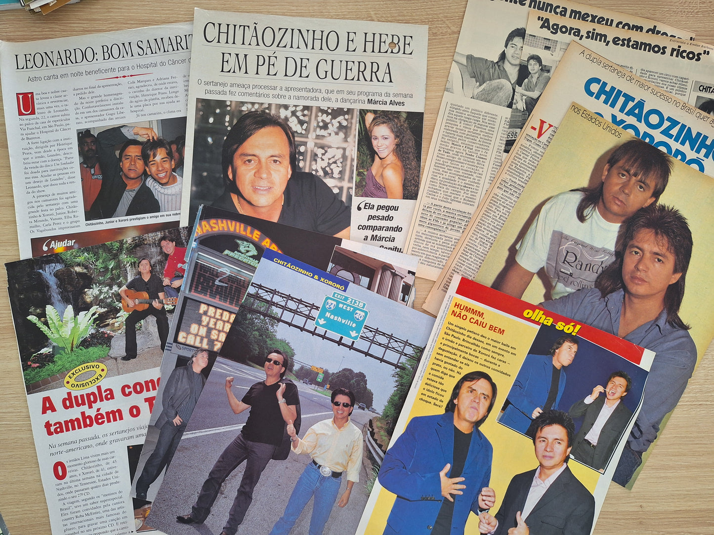 Chitãozinho e Xororó - Material de Revista
