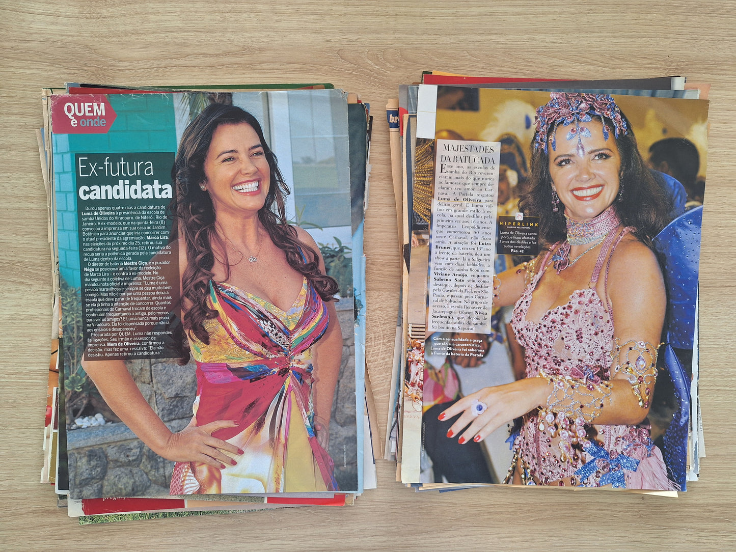 Luma De Oliveira - Material de Revista
