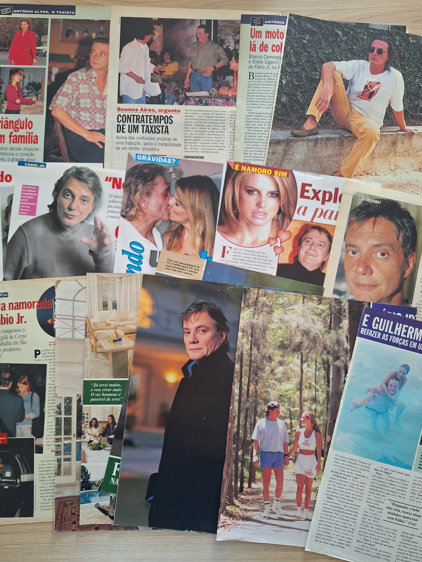 Fábio Júnior - Material de Revista