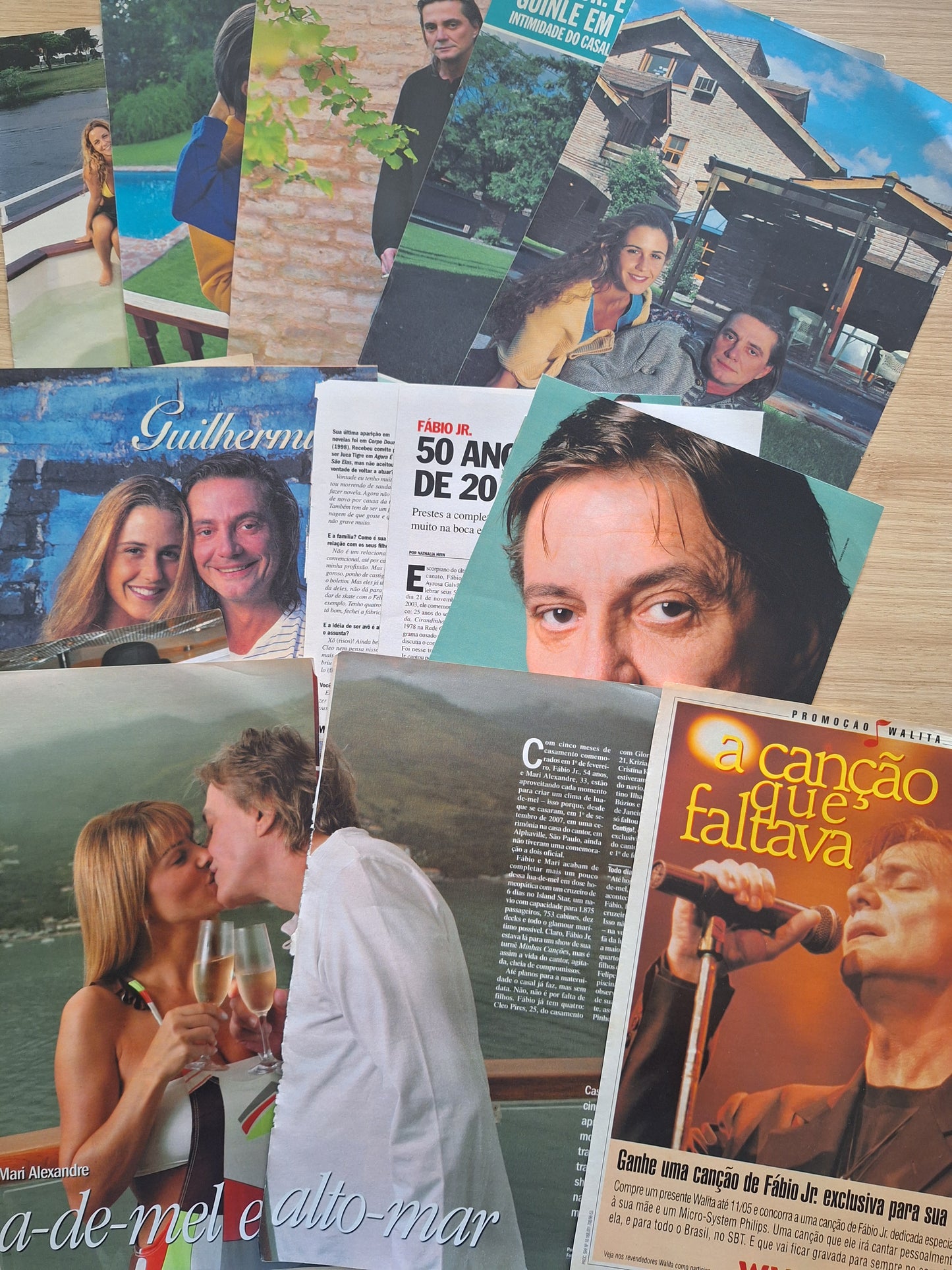 Fábio Júnior - Material de Revista