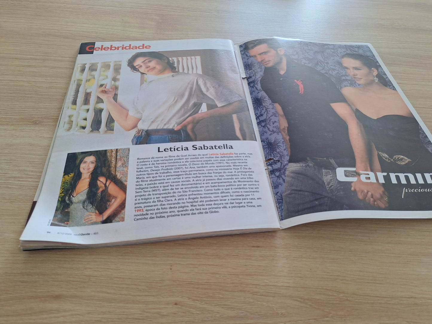 Revista Istoé Gente 483