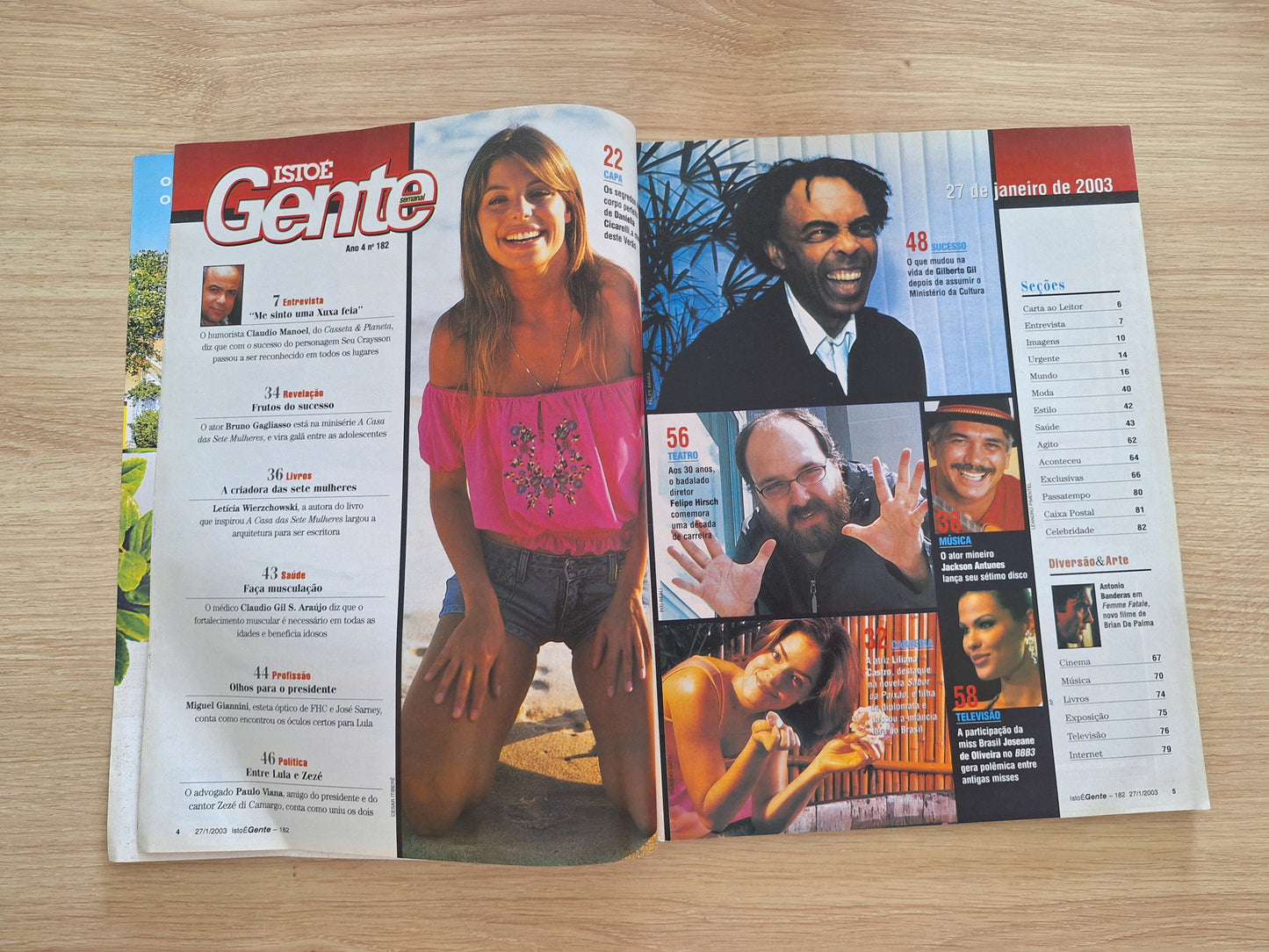 Revista Istoé Gente 182