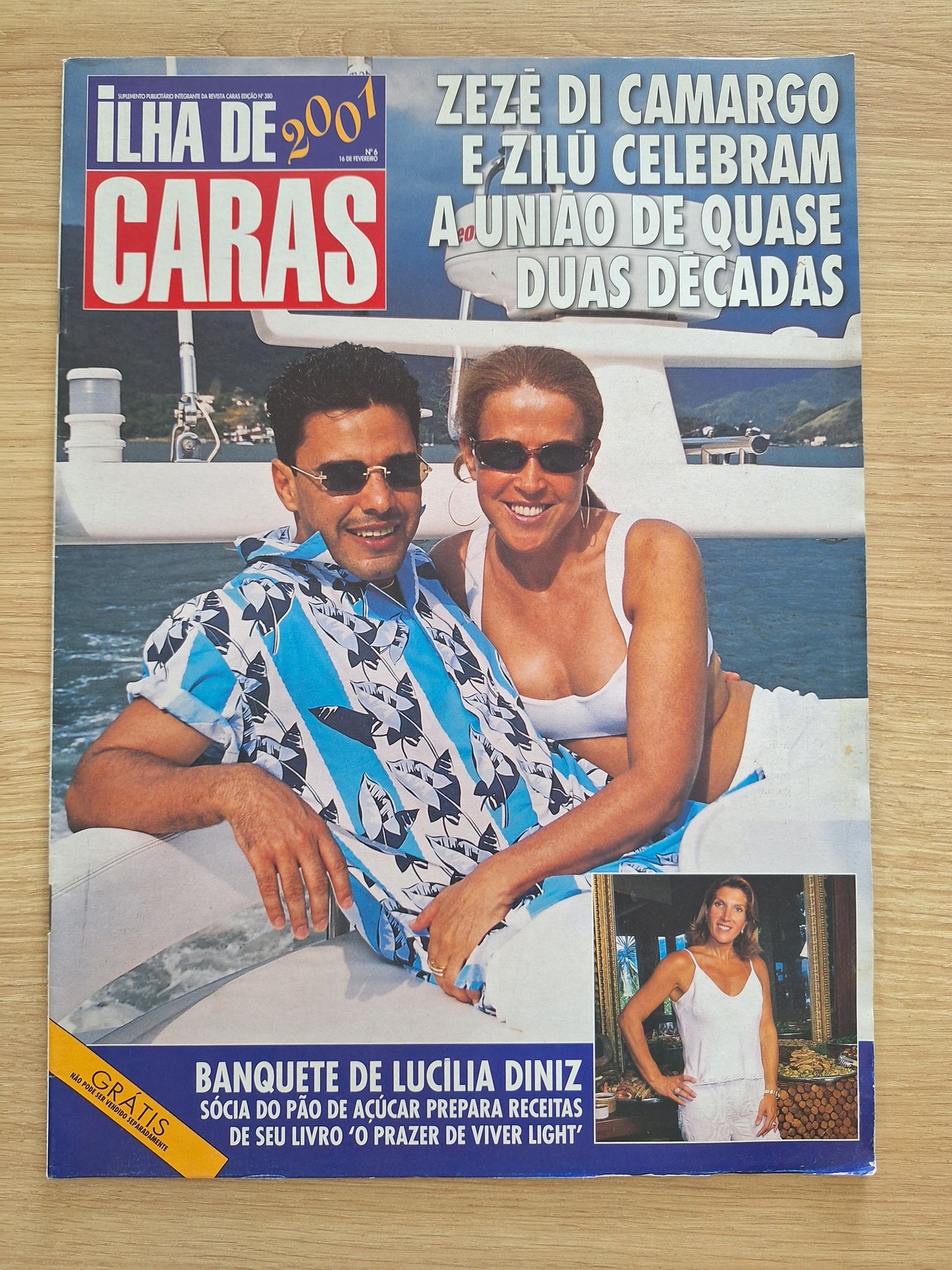 Revista Caras Especial Ilha de Caras 2001