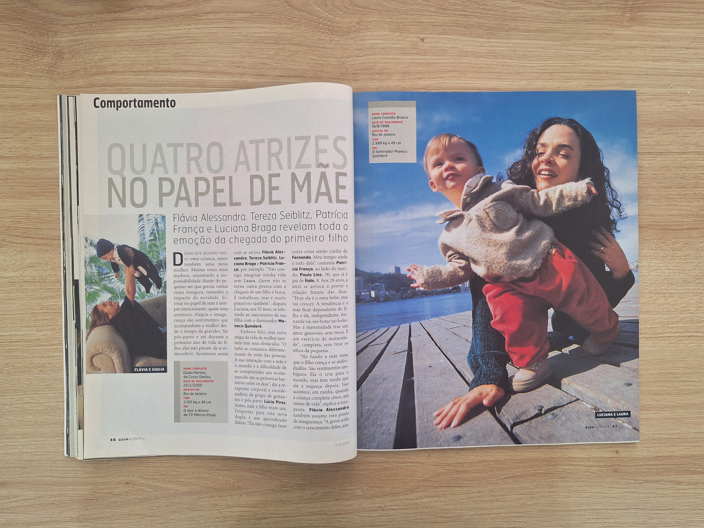 Revista Quem Acontece 01 (2000)