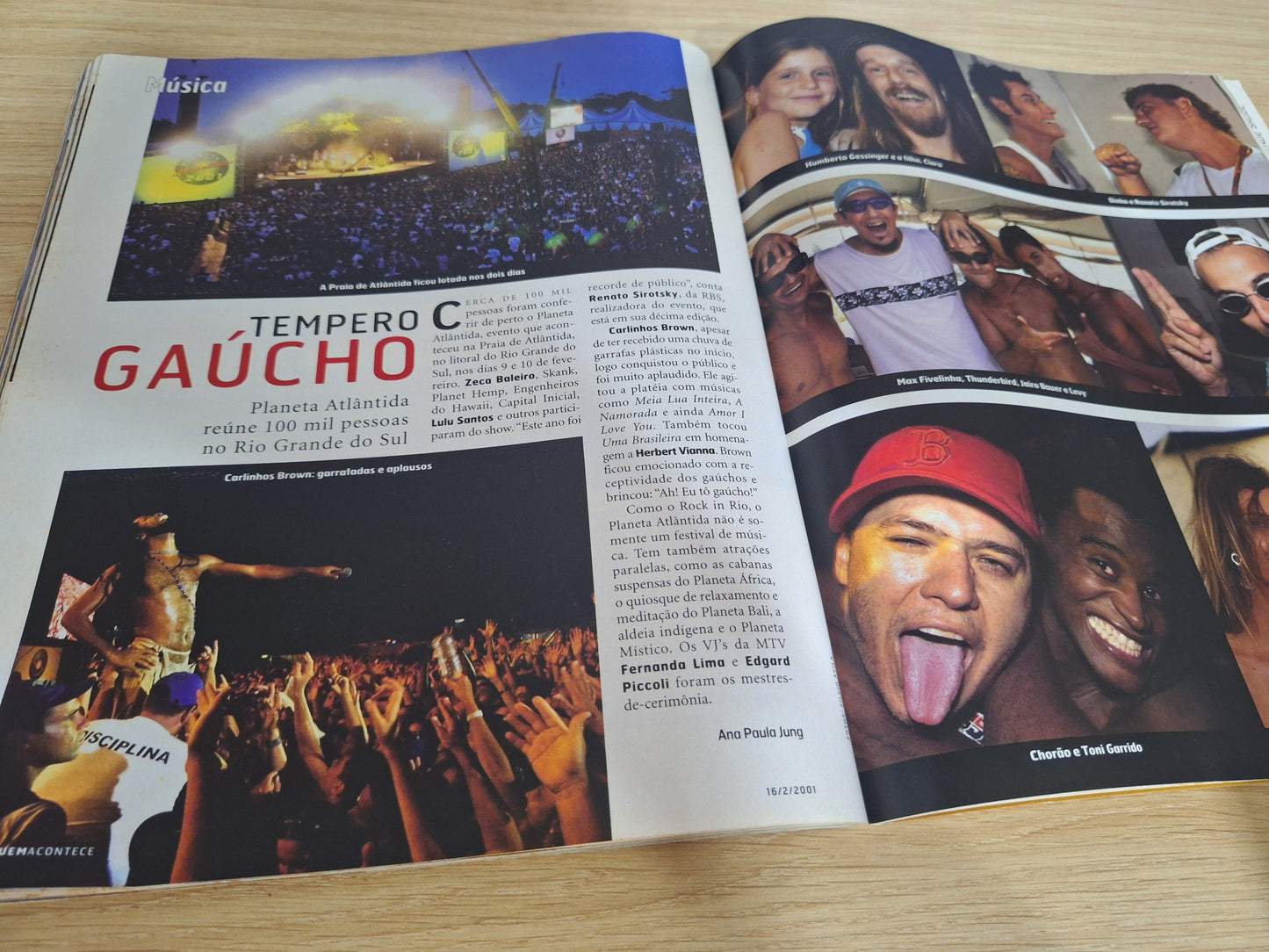 Revista Quem Acontece 23 (2001)