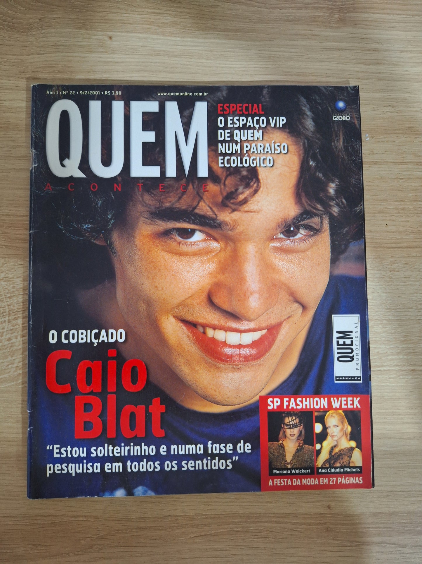 Revista Quem Acontece 22 (2001)