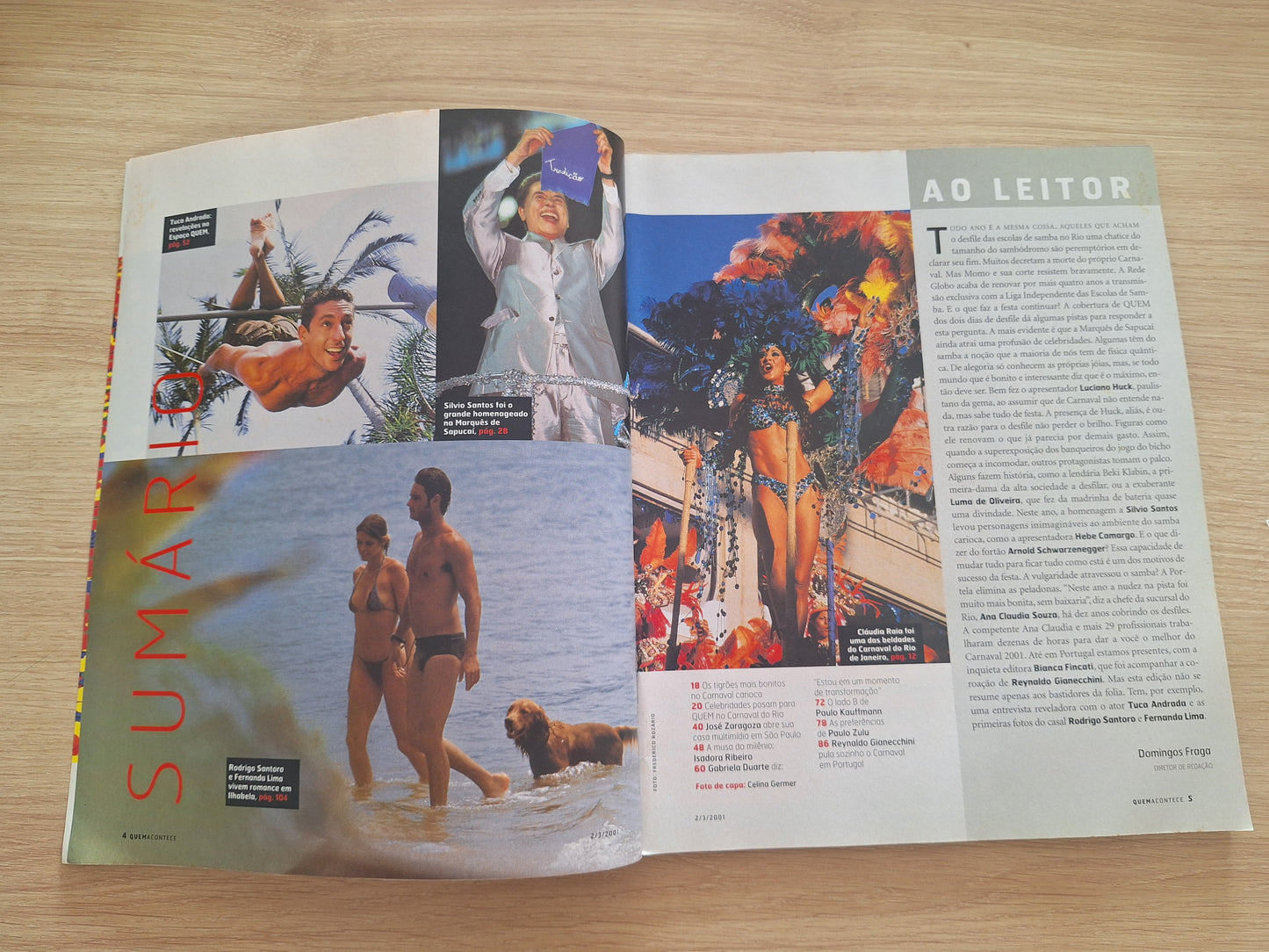 Revista Quem Acontece 25 (2001)