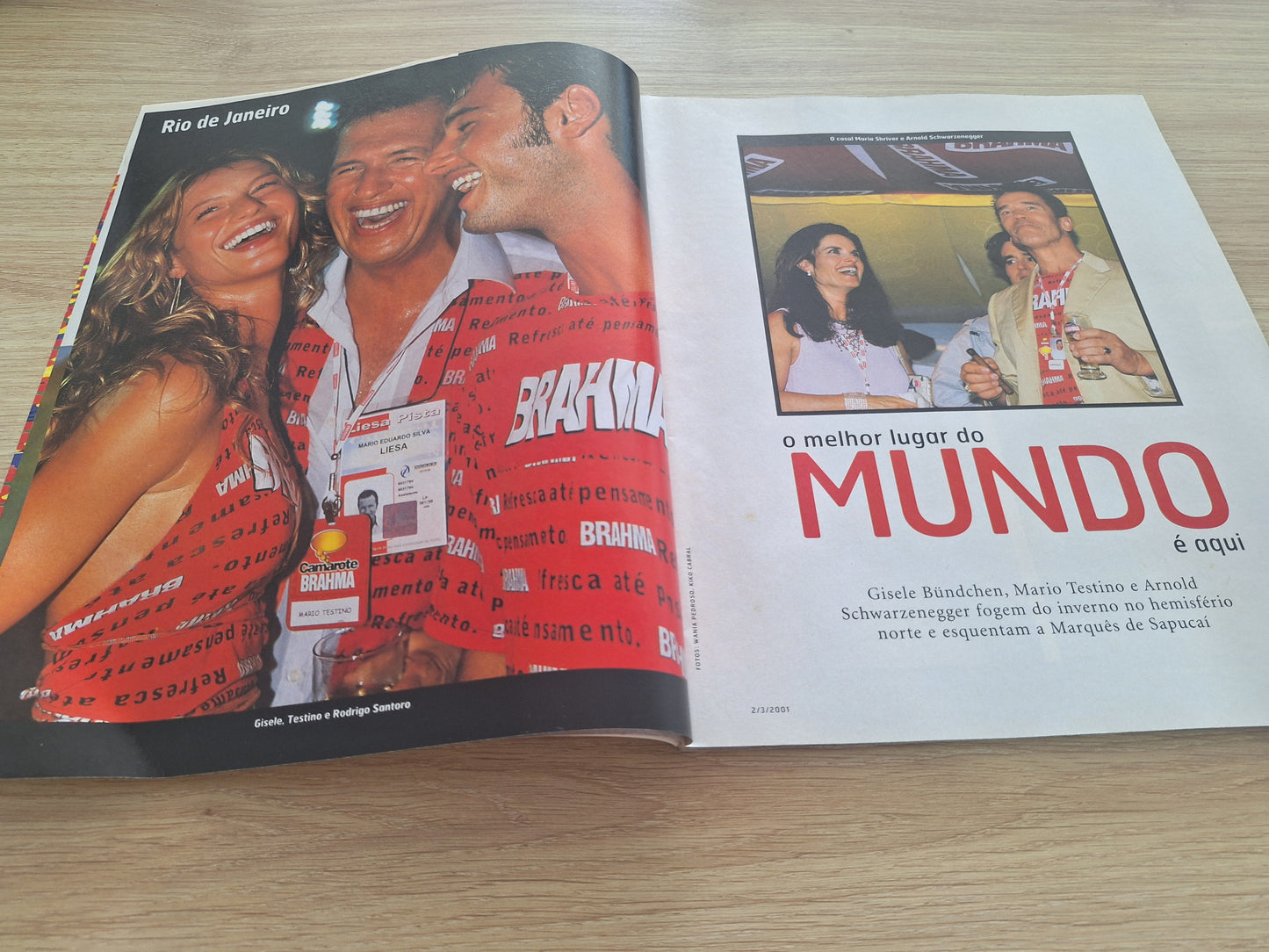 Revista Quem Acontece 25 (2001)