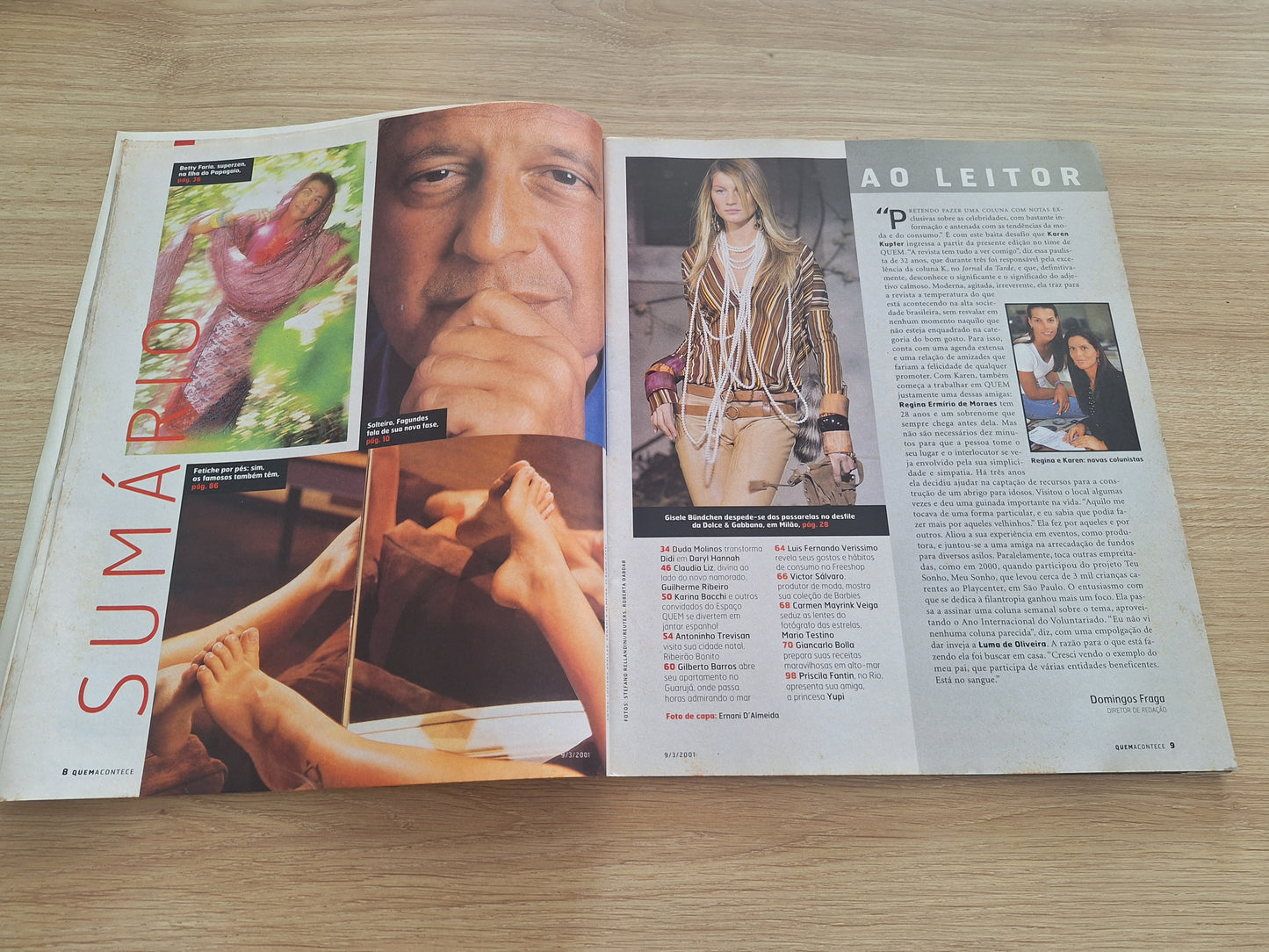 Revista Quem Acontece 26 (2001)