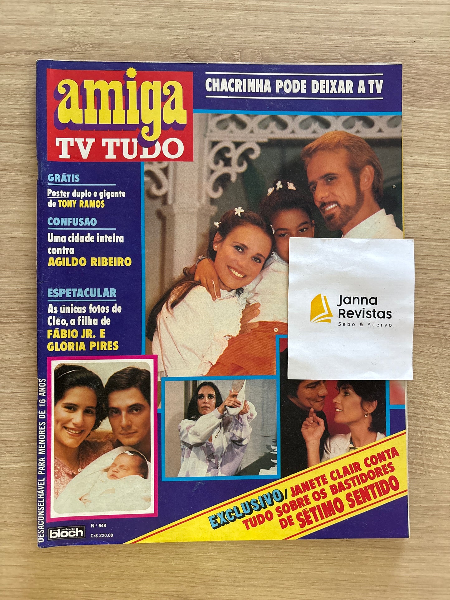 Revista Amiga Tv Tudo 648 (1982)
