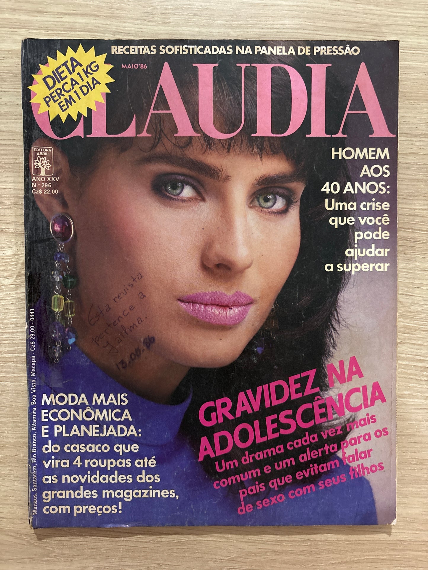 Revista Claudia 296 (1986)