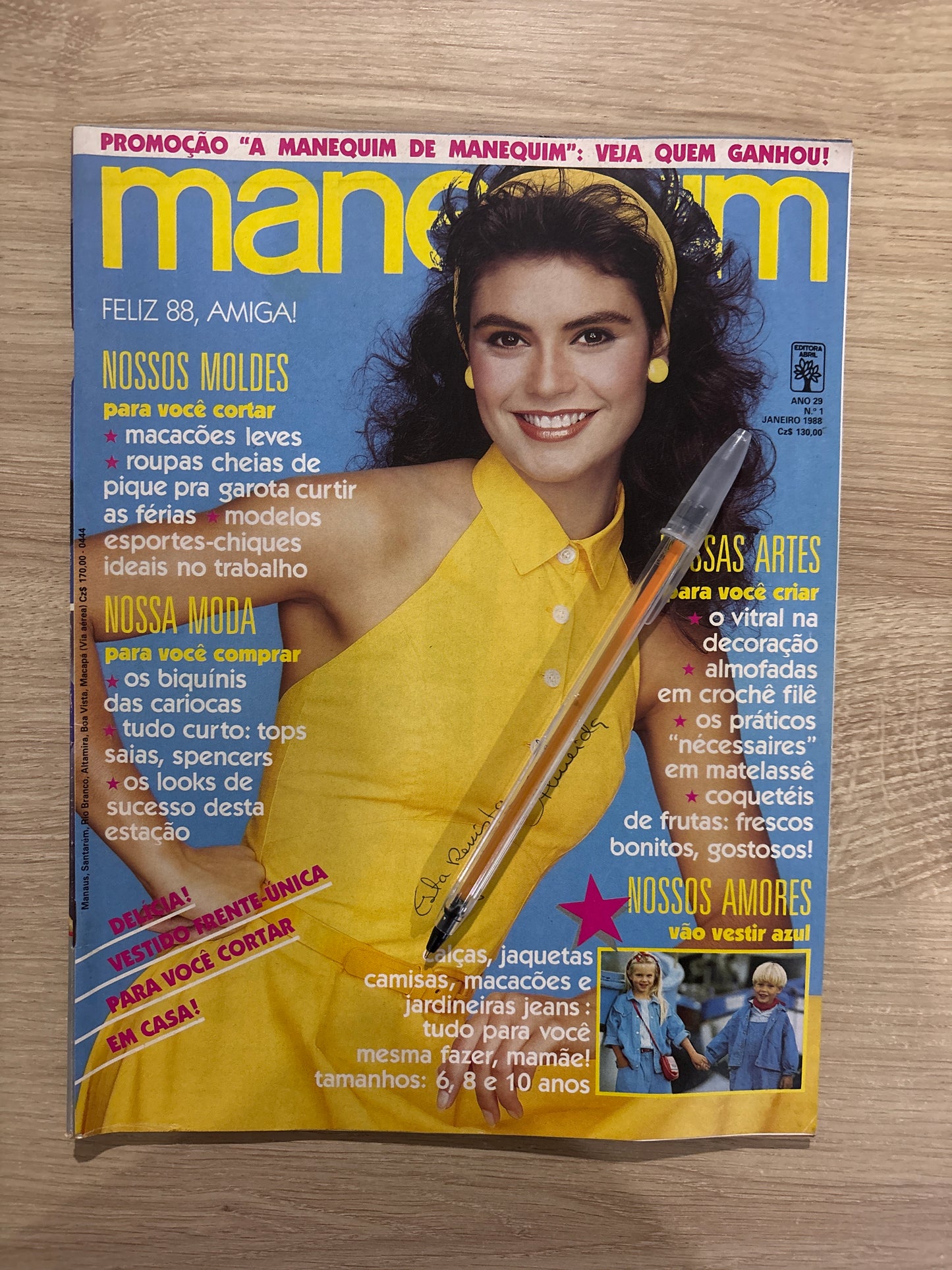 Revista Manequim 337 (1988)