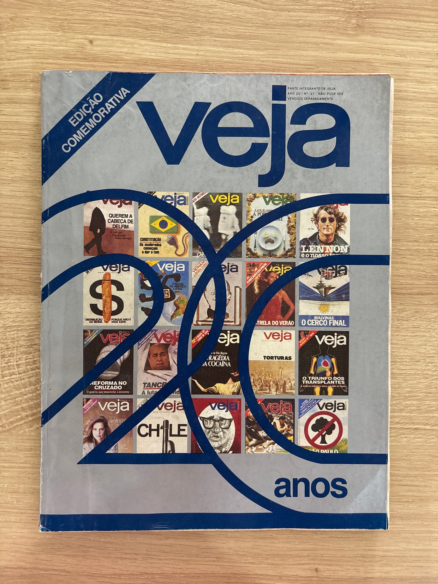 Revista Veja Edição Especial 20 anos (1987)