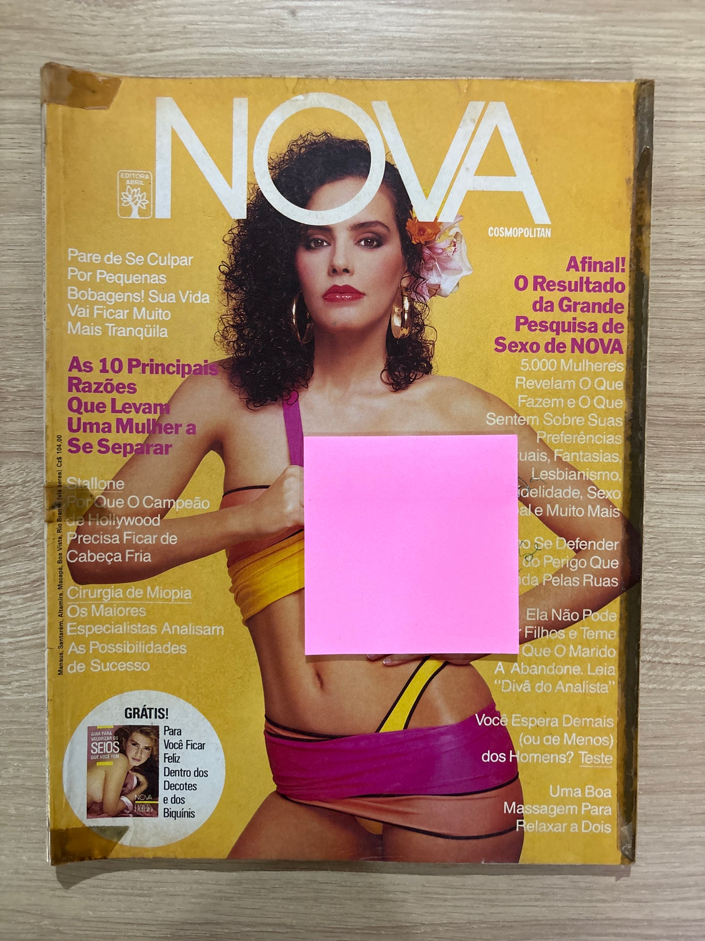 Revista Nova Cosmopolitan 169 (1987)