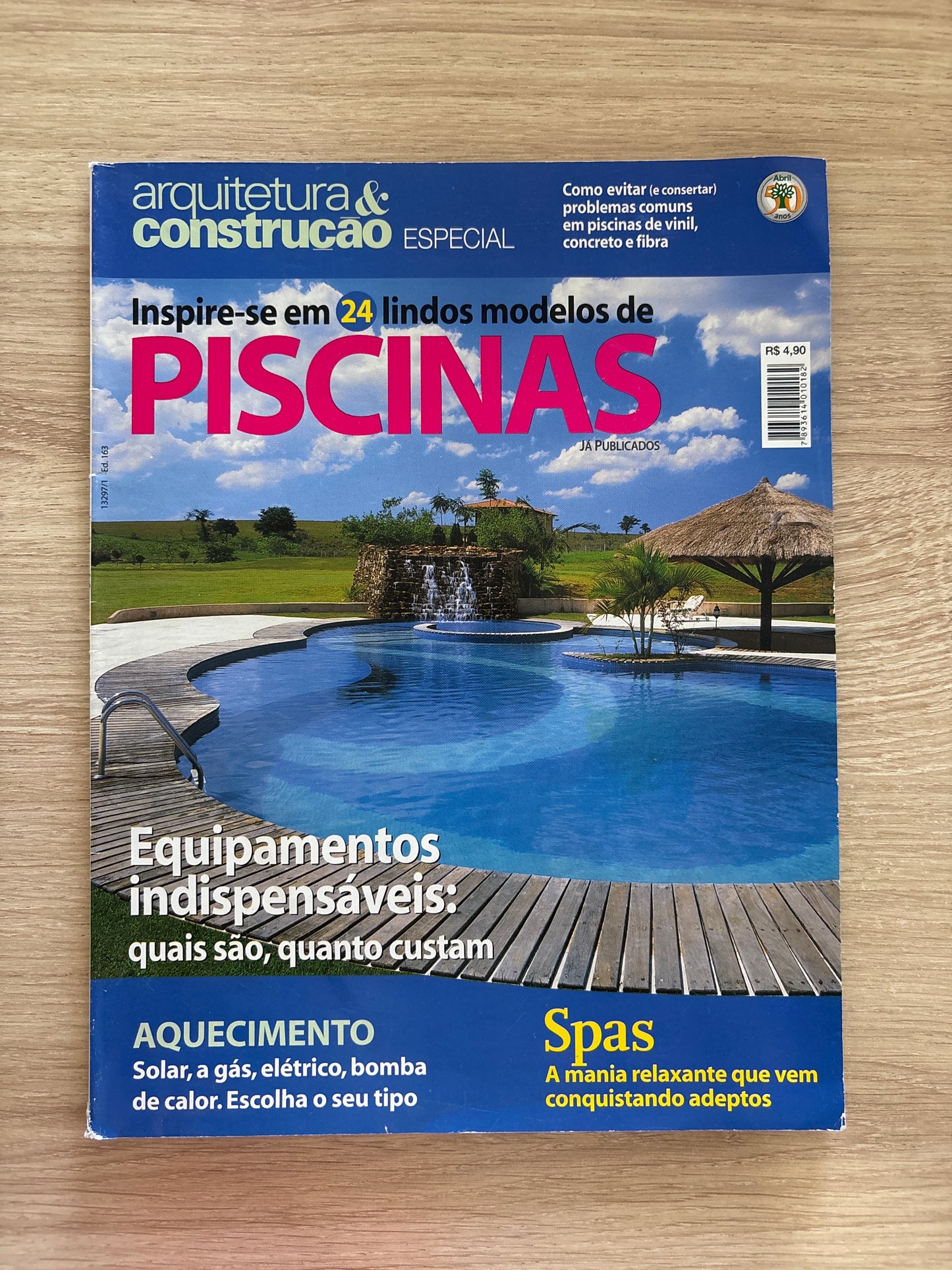 Revista Arquitetura e Construção Piscinas 163