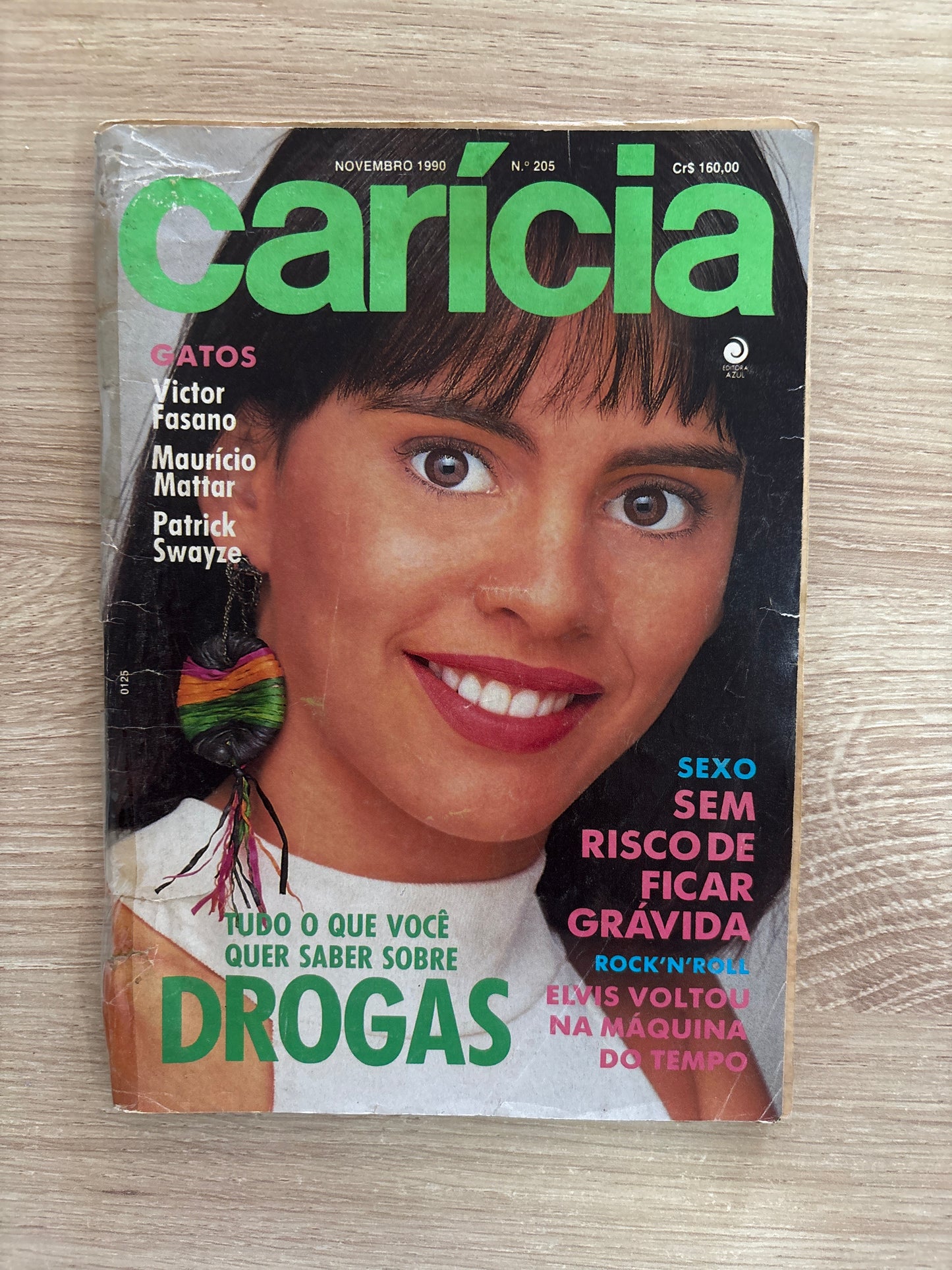 Revista Carícia 205 (1990)