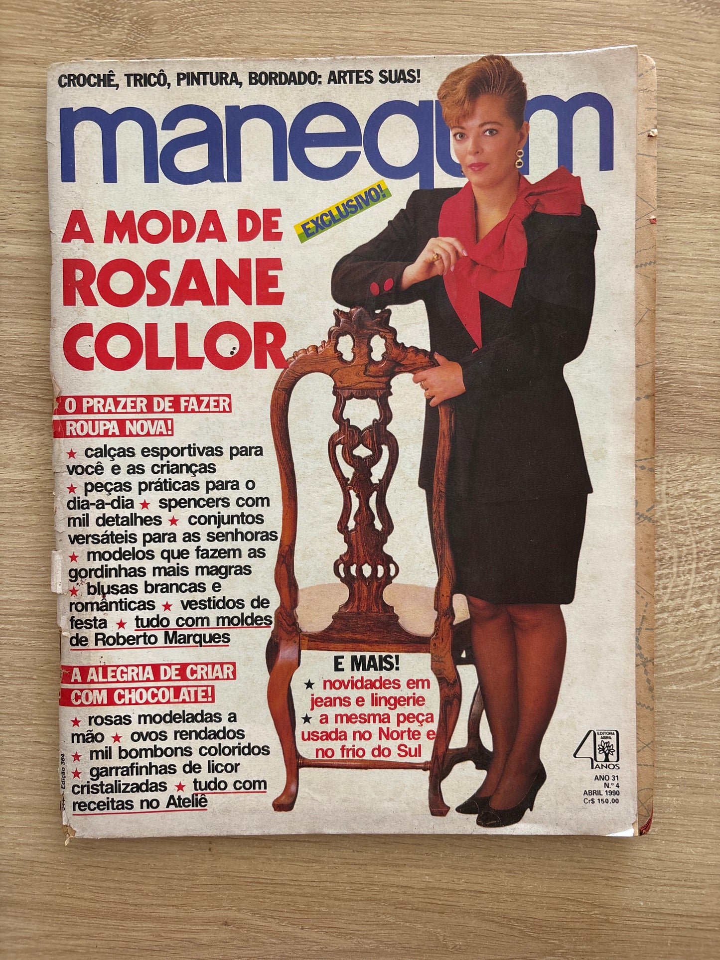 Revista Manequim 364 (1990$
