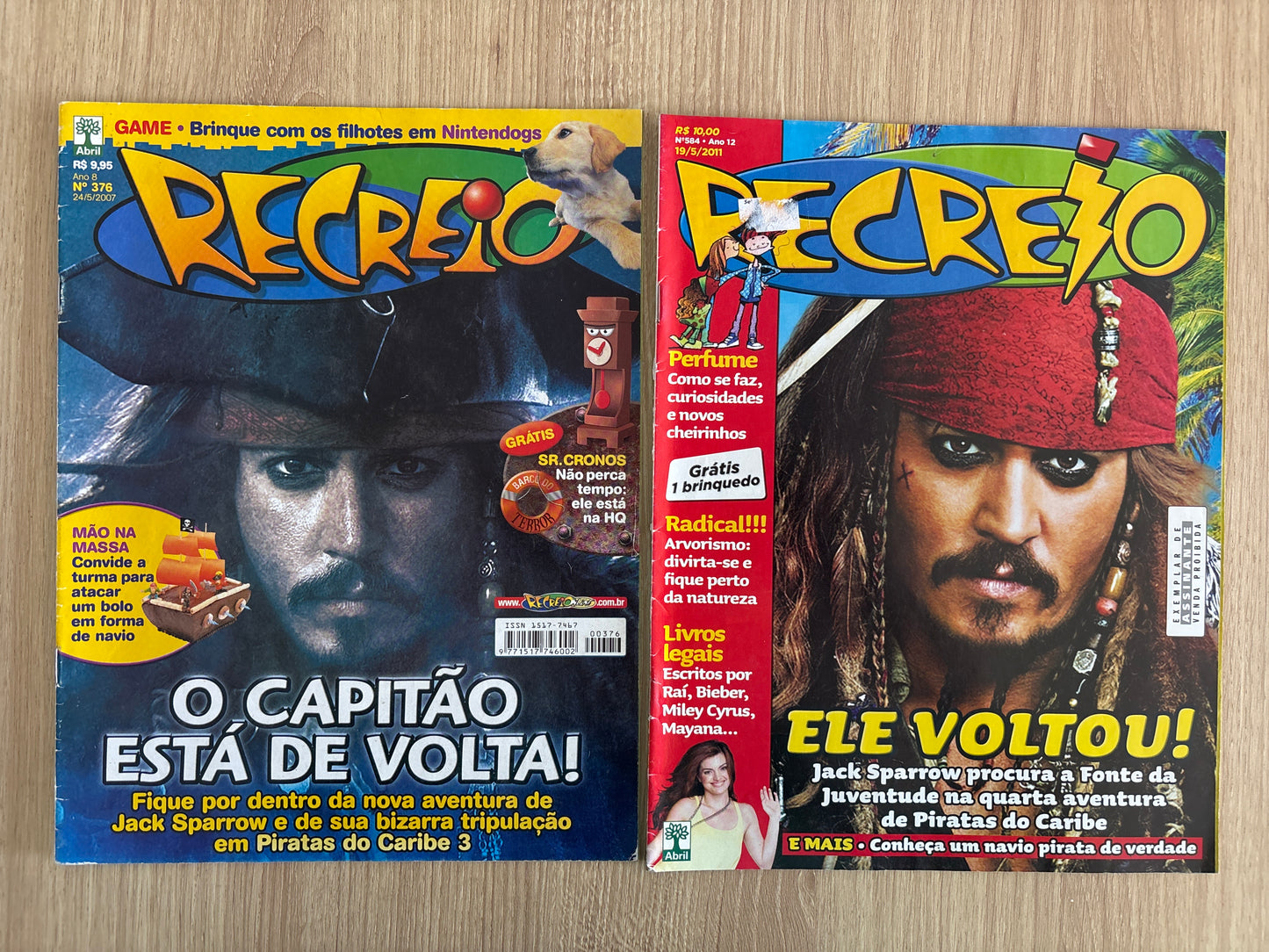 Revista Recreio - Johnny Depp