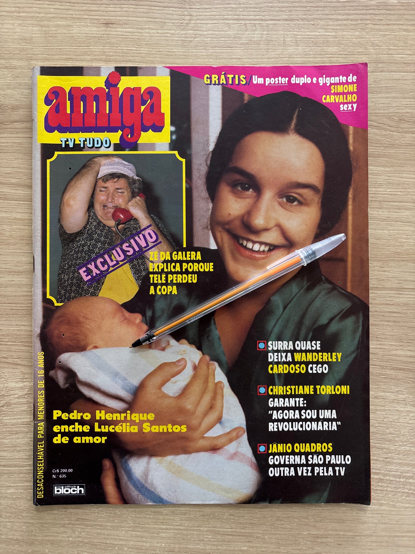 Revista Amiga Tv Tudo 635 (1982)