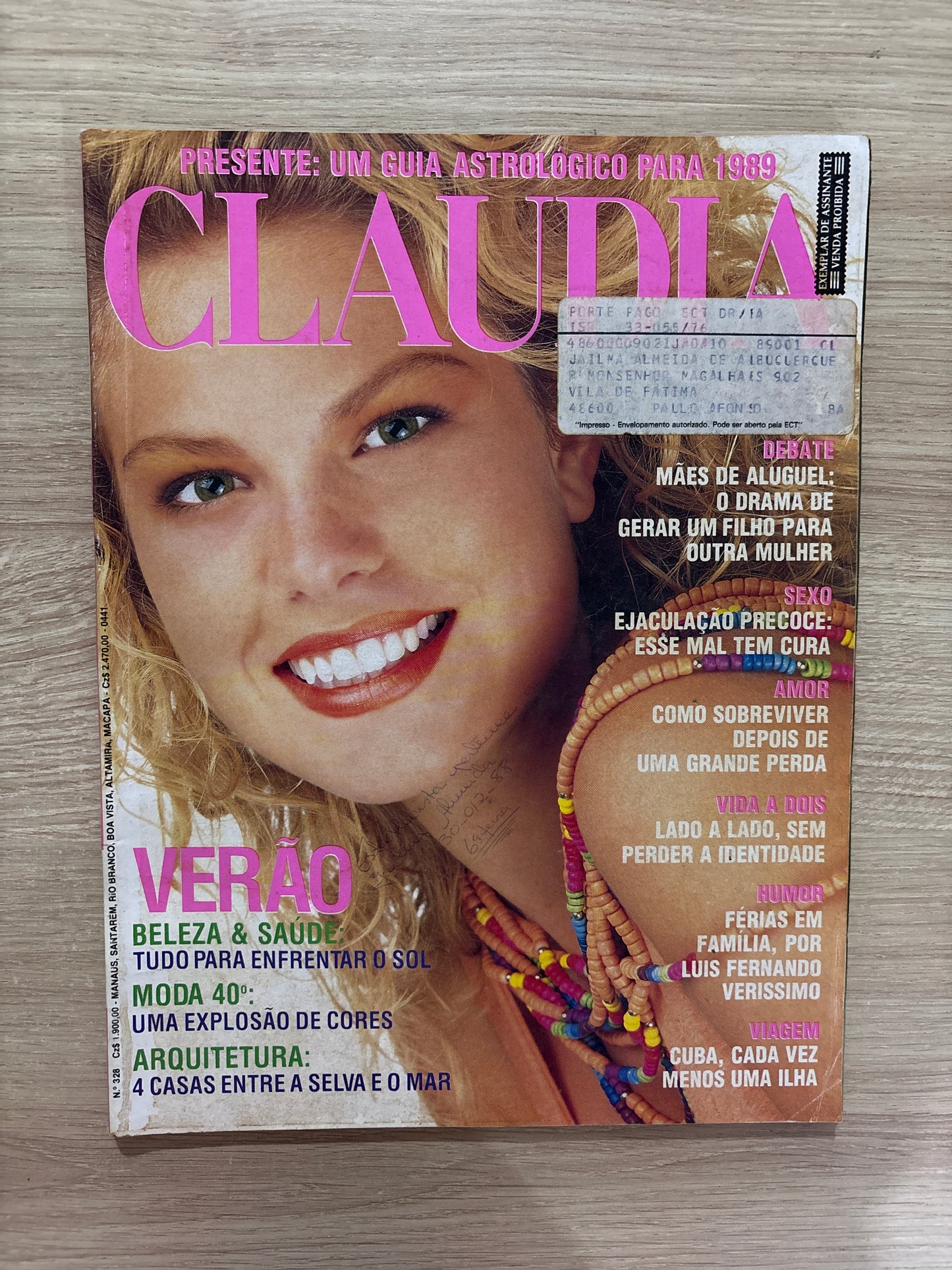 Revista Claudia 328 (1989)