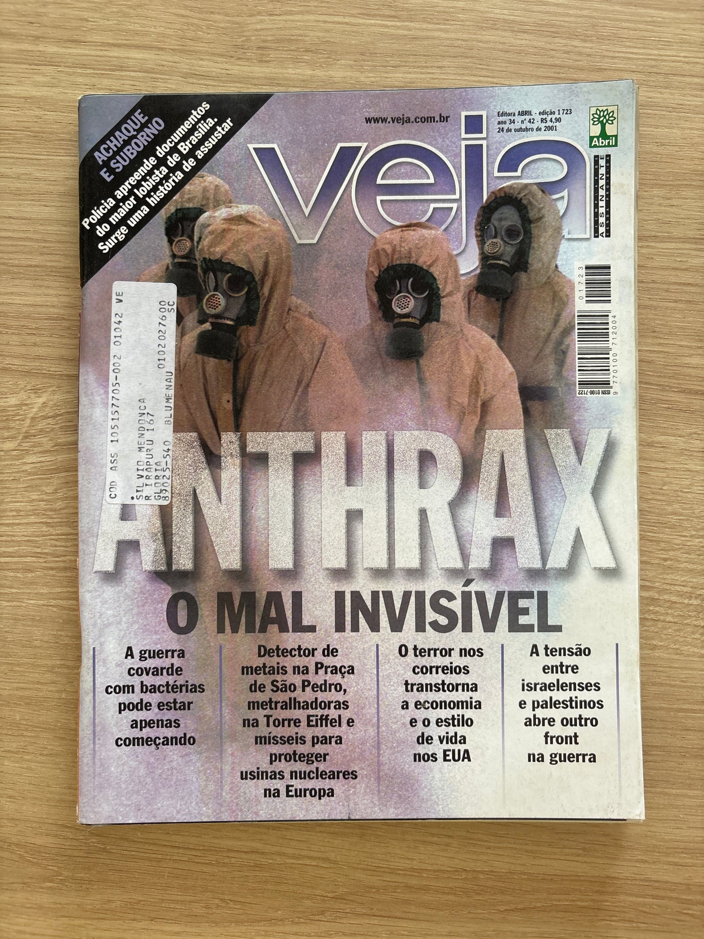 Revista Veja 1723 (2001)