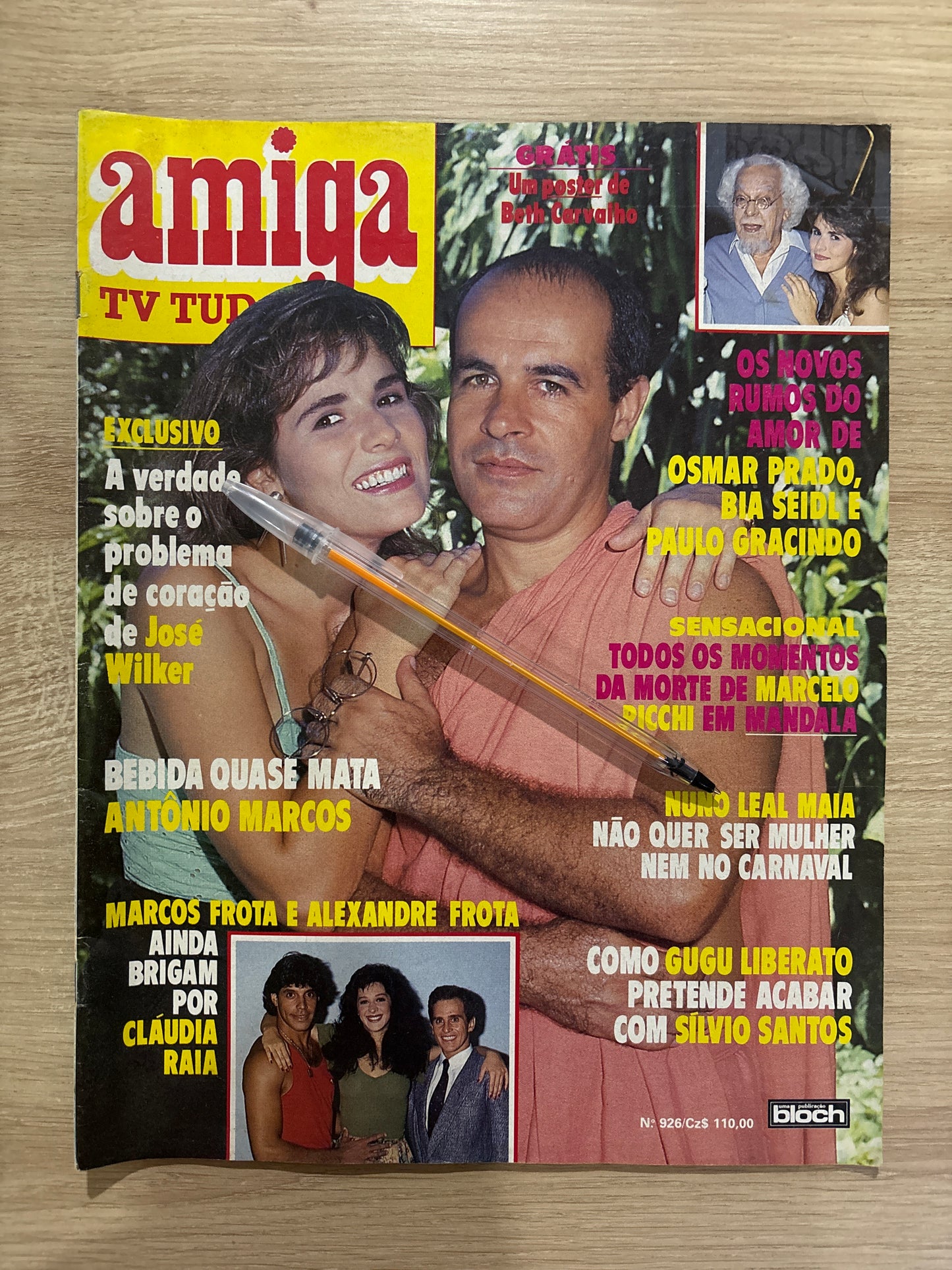 Revista Amiga Tv Tudo 926 (1988)