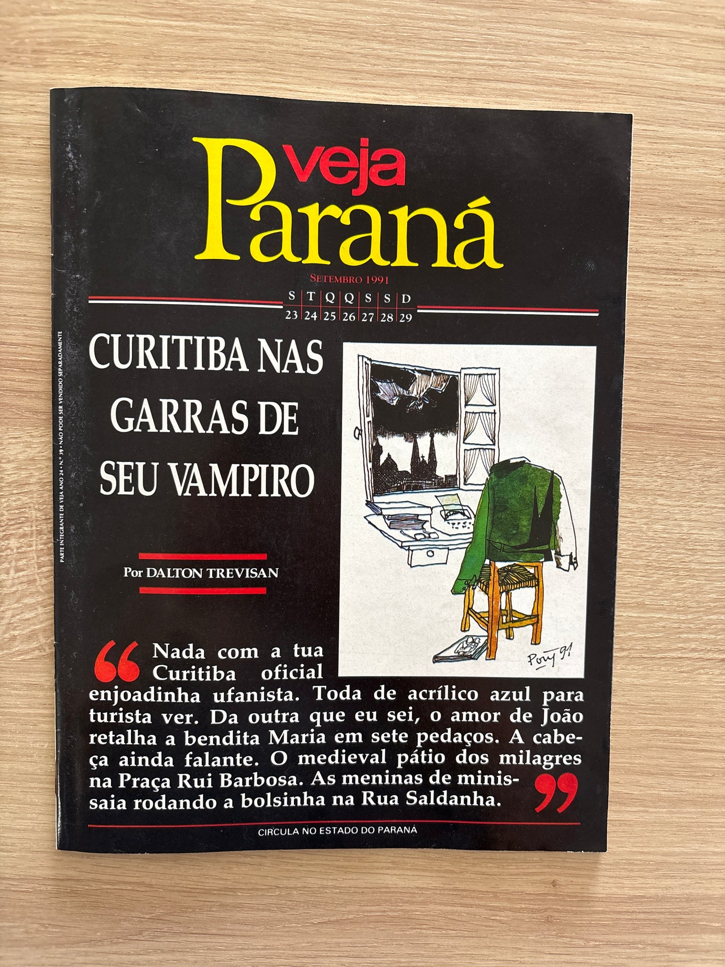 Revista Veja Paraná 39 (1991)