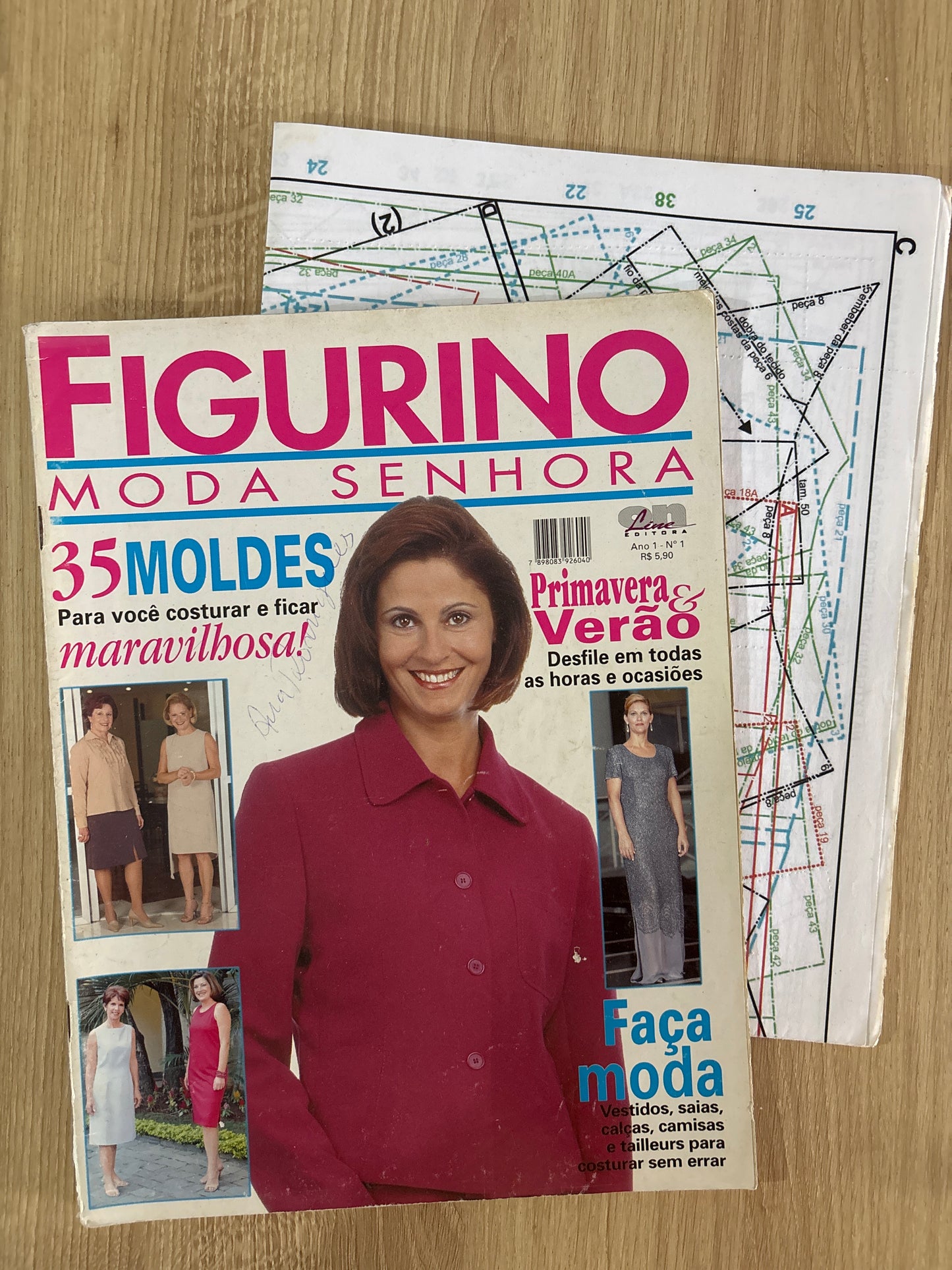Revista Figurino Moda Senhora 01