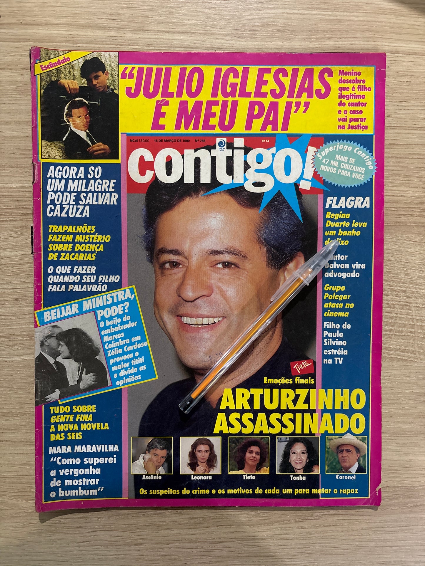 Revista Contigo 756 (1990)