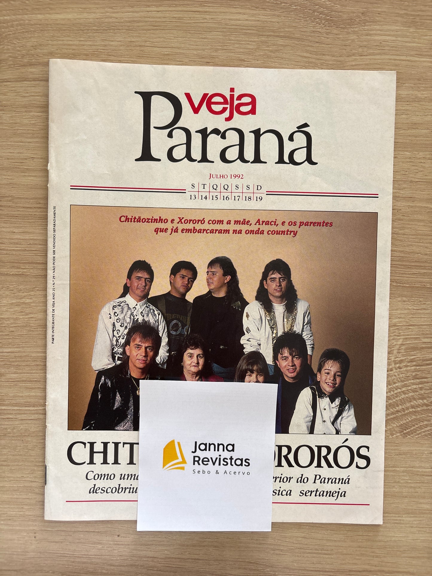 Revista Veja Paraná 29 (1992)