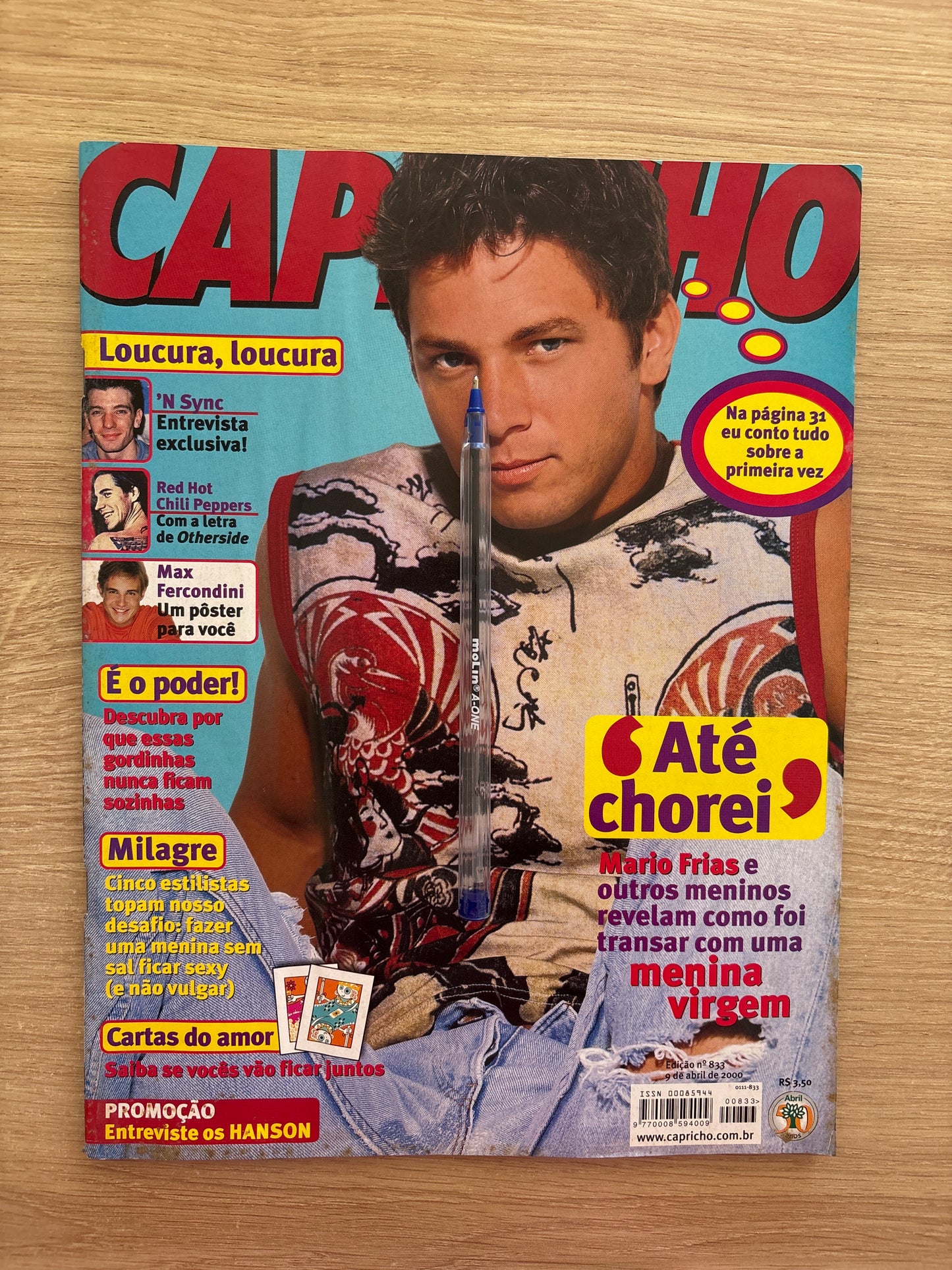 Revista Capricho 833 (2000)