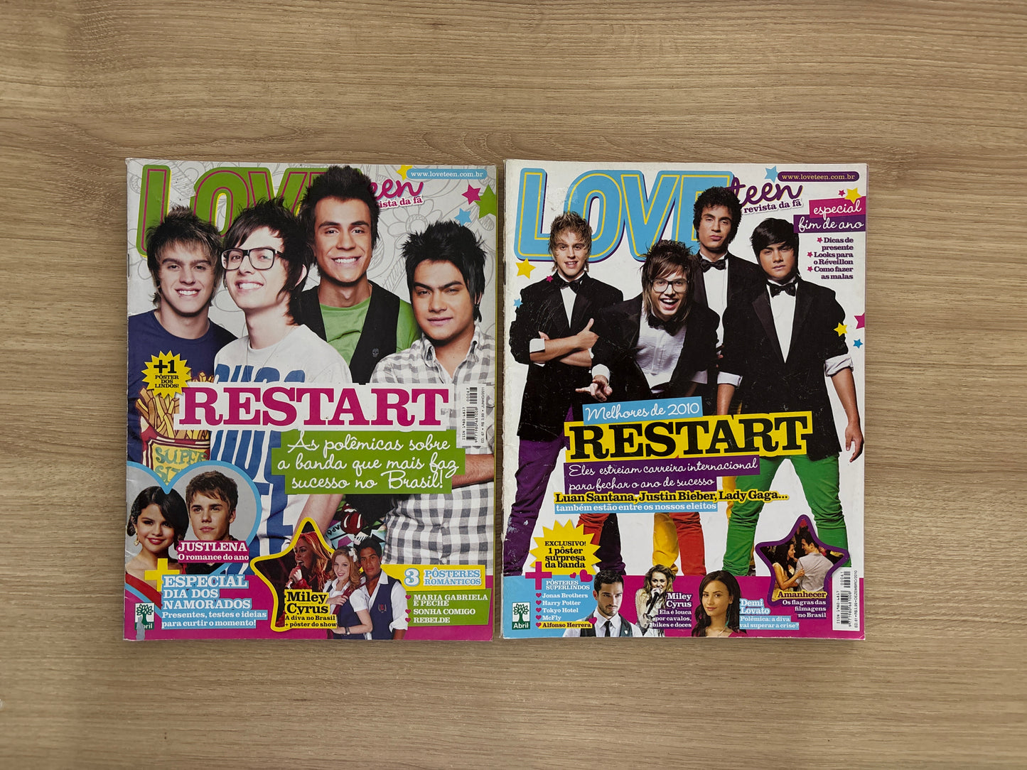 Revista Love Teen kit com 2 edições