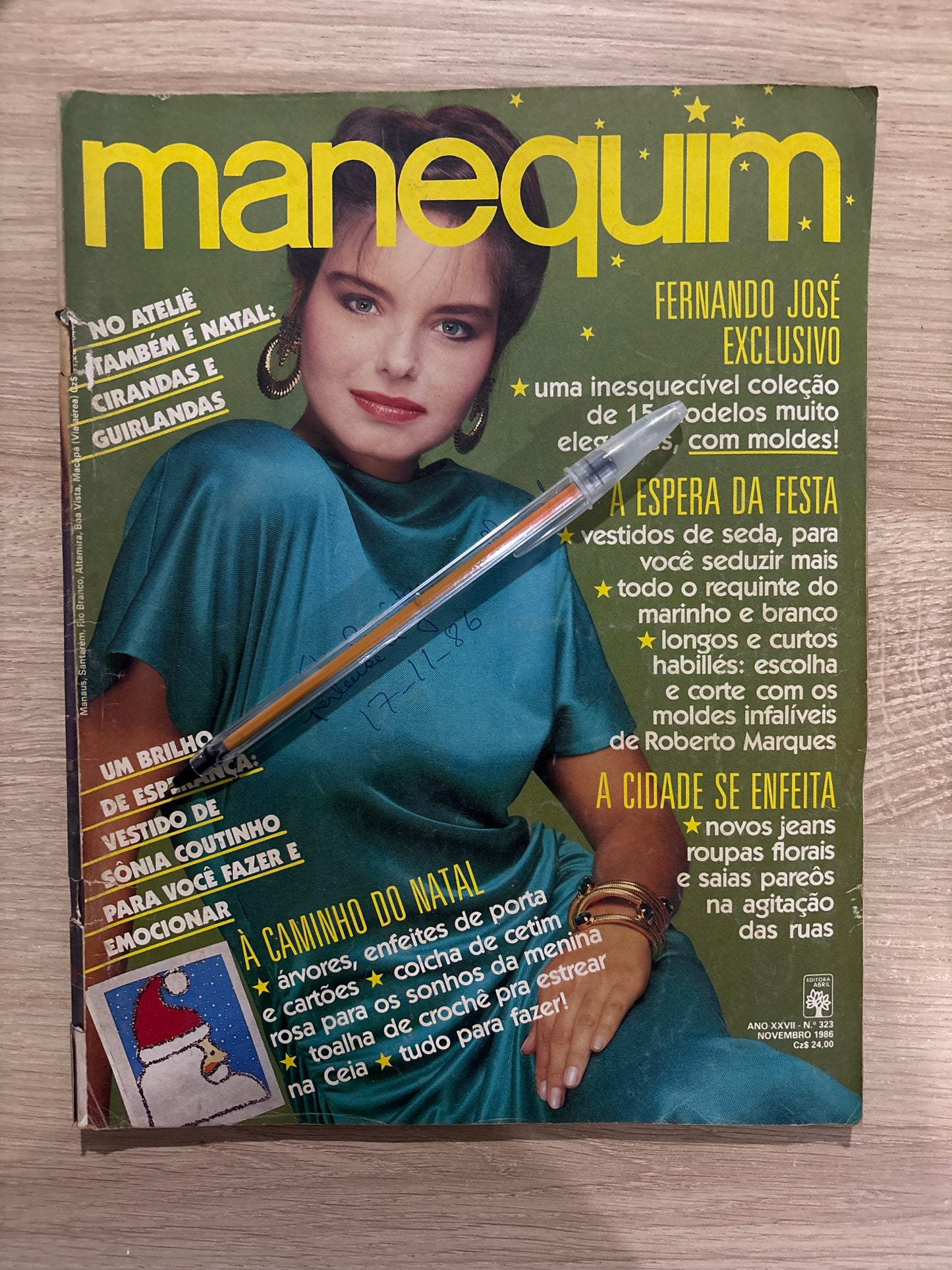 Revista Manequim 323 (1986)